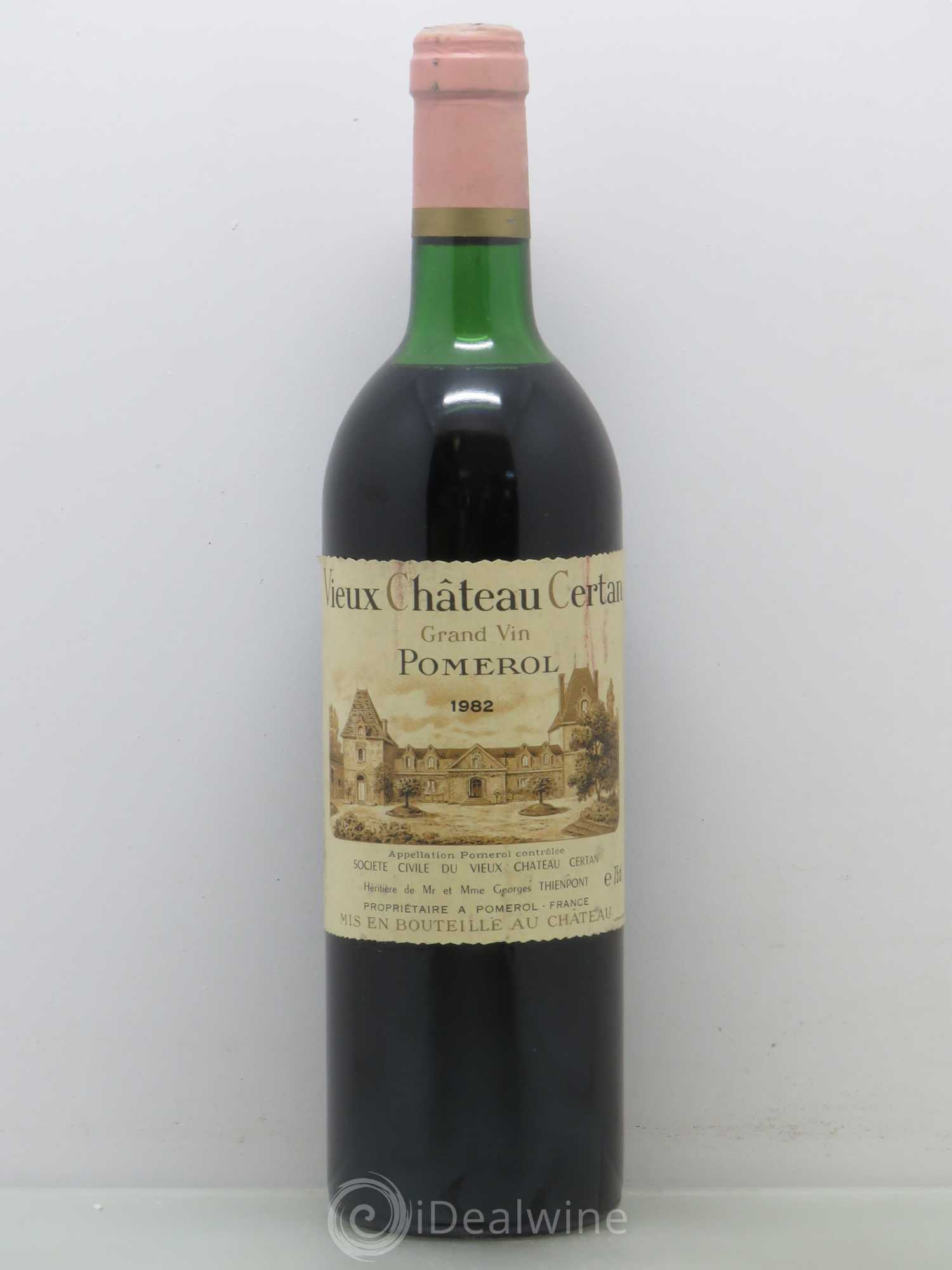 Vieux Château Certan 1982 - Lot de 1 bouteille - 0