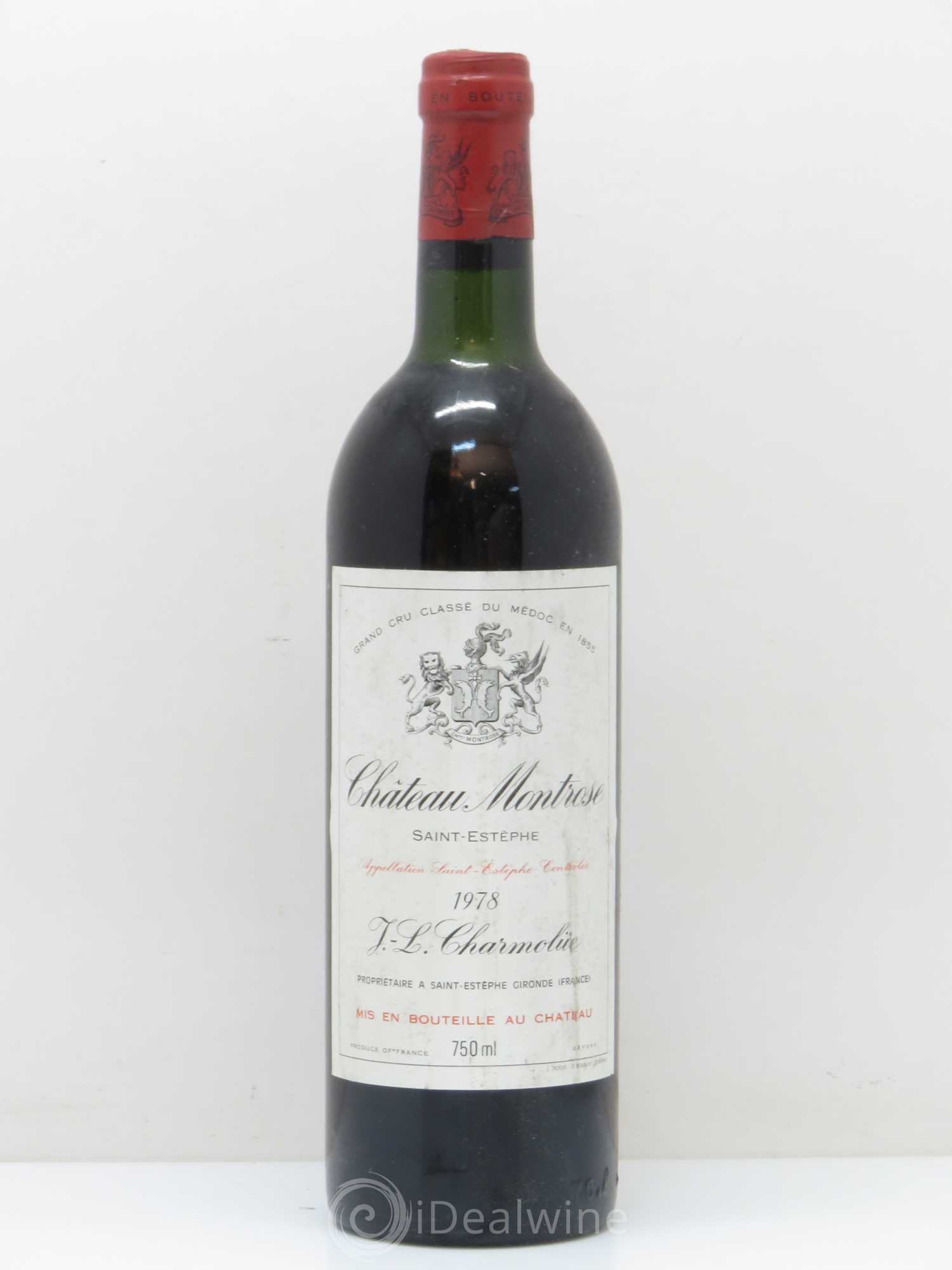 Château Montrose 2ème Grand Cru Classé 1978 - Lot de 1 bouteille - 0