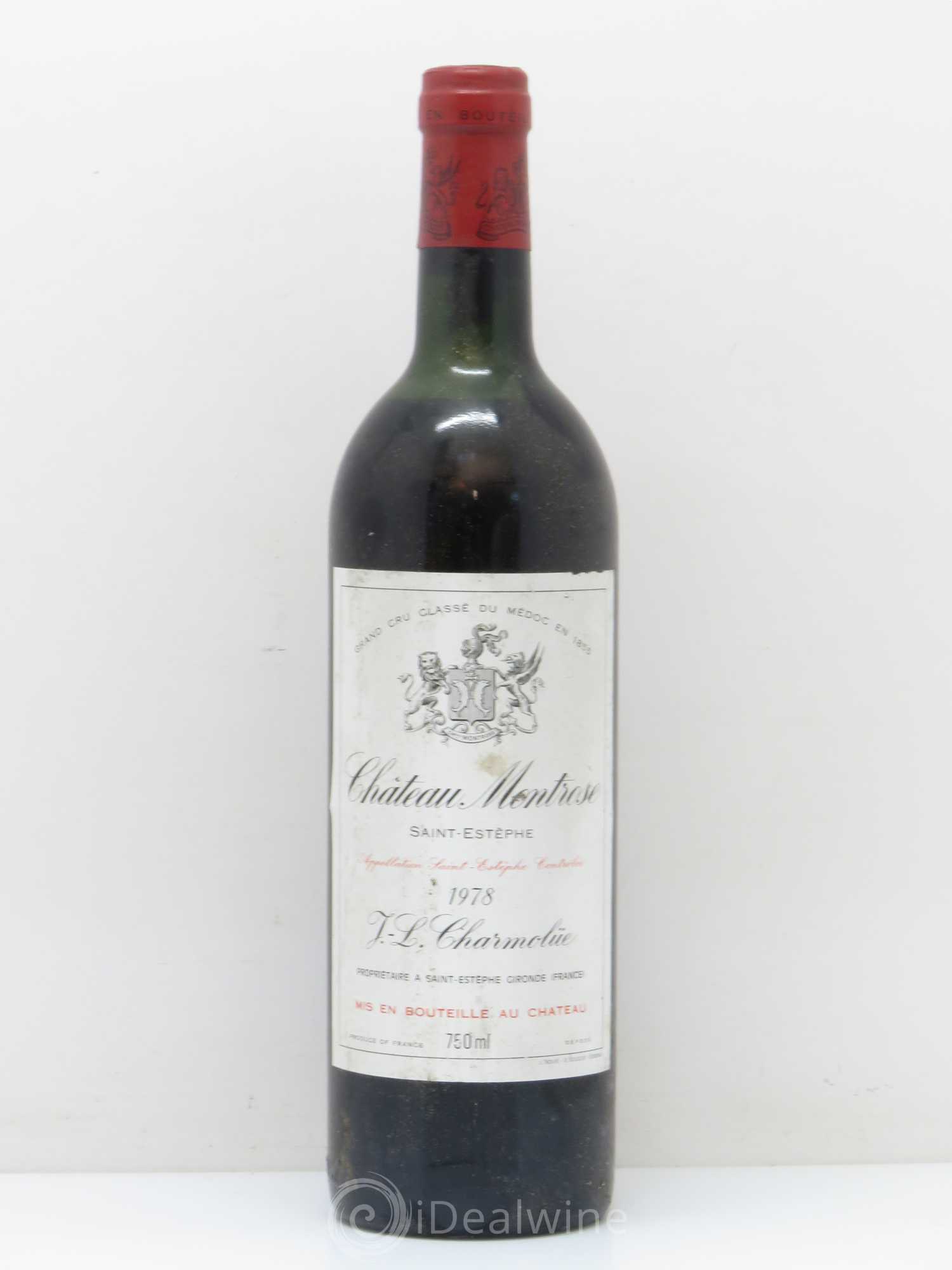Château Montrose 2ème Grand Cru Classé 1978 - Lot de 1 bouteille - 0