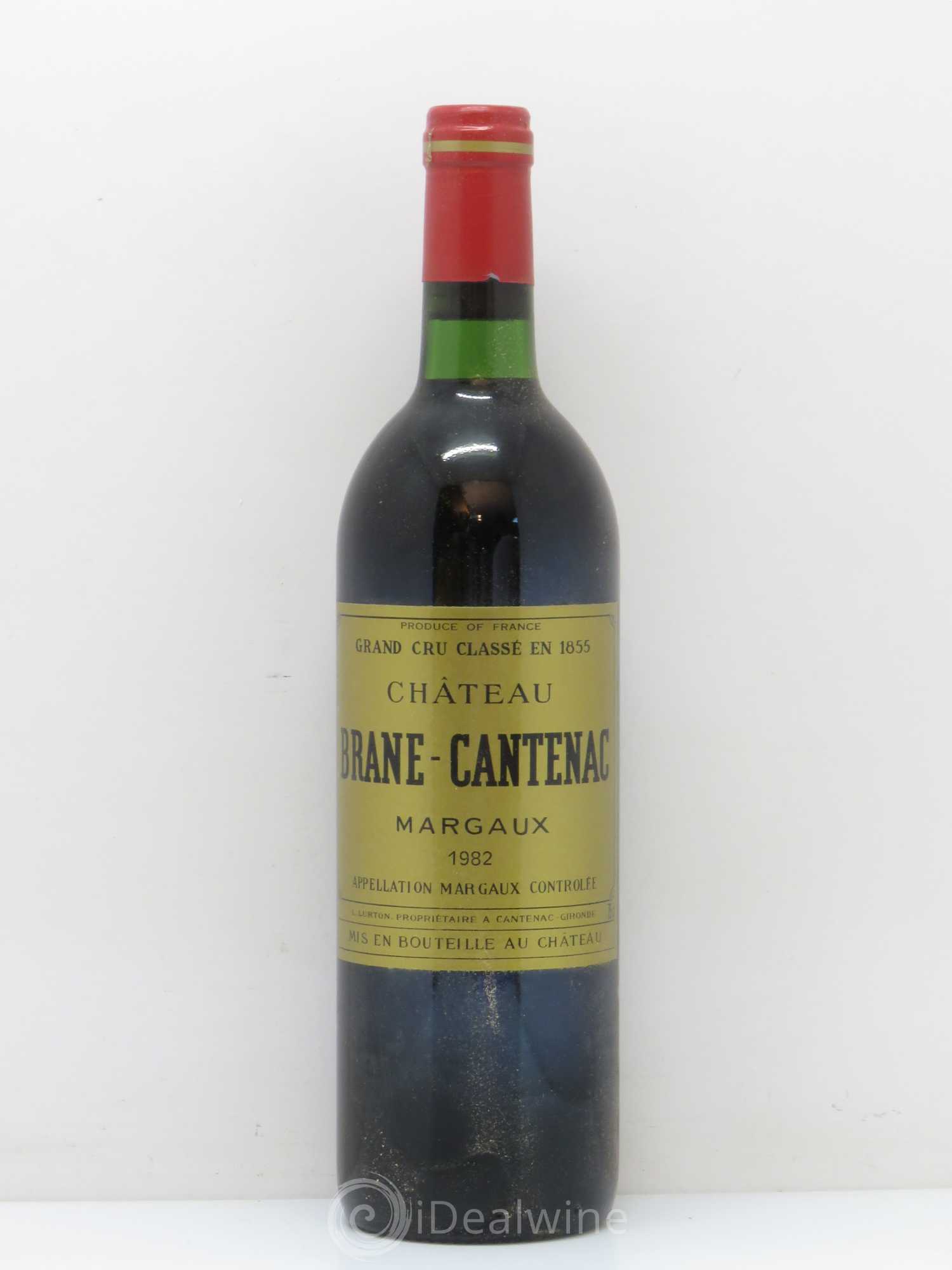 Château Brane Cantenac 2ème Grand Cru Classé 1982 - Lot de 1 bouteille - 0