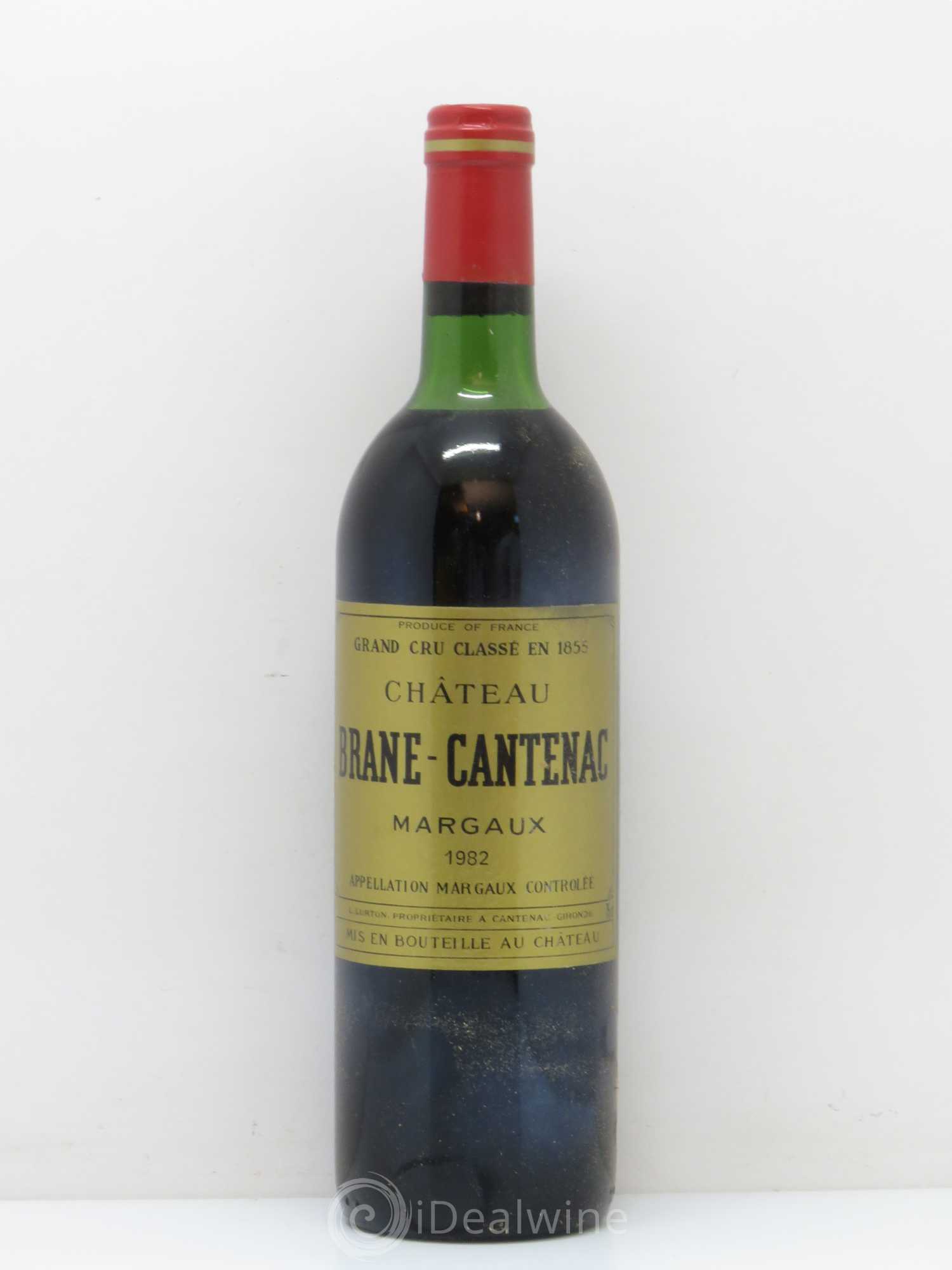 Château Brane Cantenac 2ème Grand Cru Classé 1982 - Lot de 1 bouteille - 0