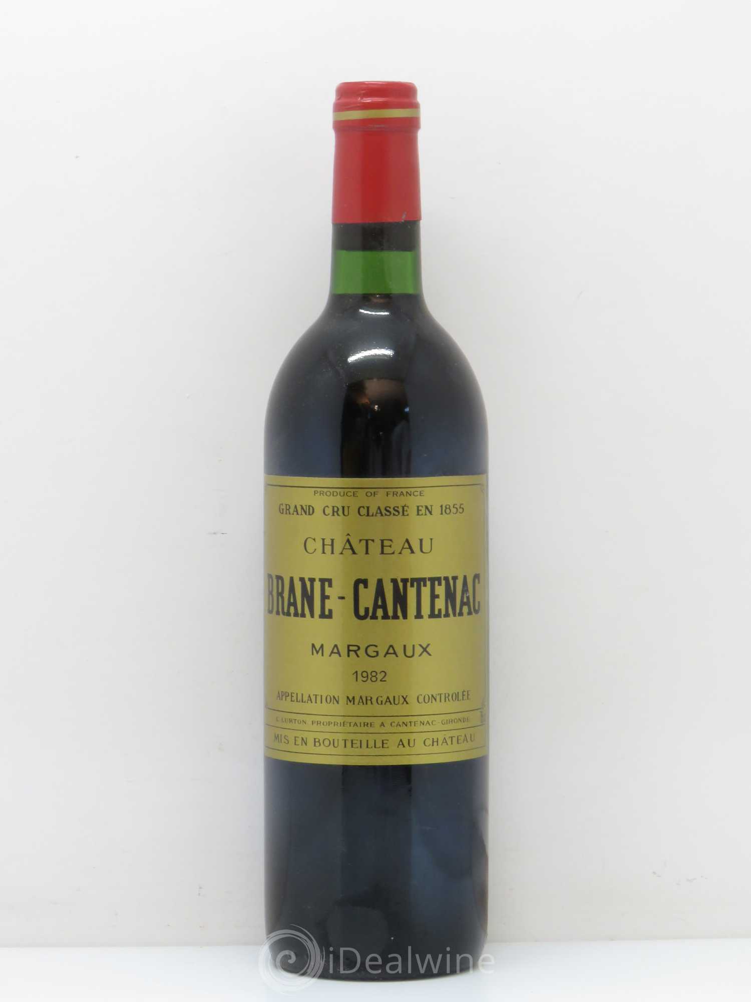 Château Brane Cantenac 2ème Grand Cru Classé 1982 - Lot de 1 bouteille - 0