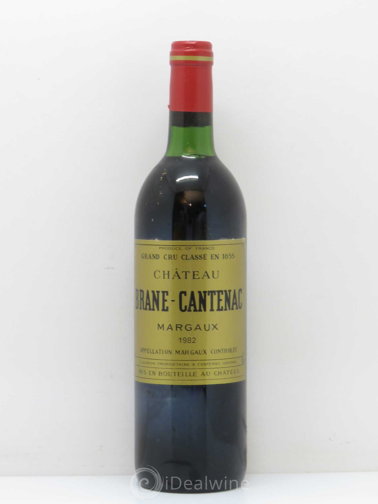 Château Brane Cantenac 2ème Grand Cru Classé 1982 - Lot de 1 bouteille - 0