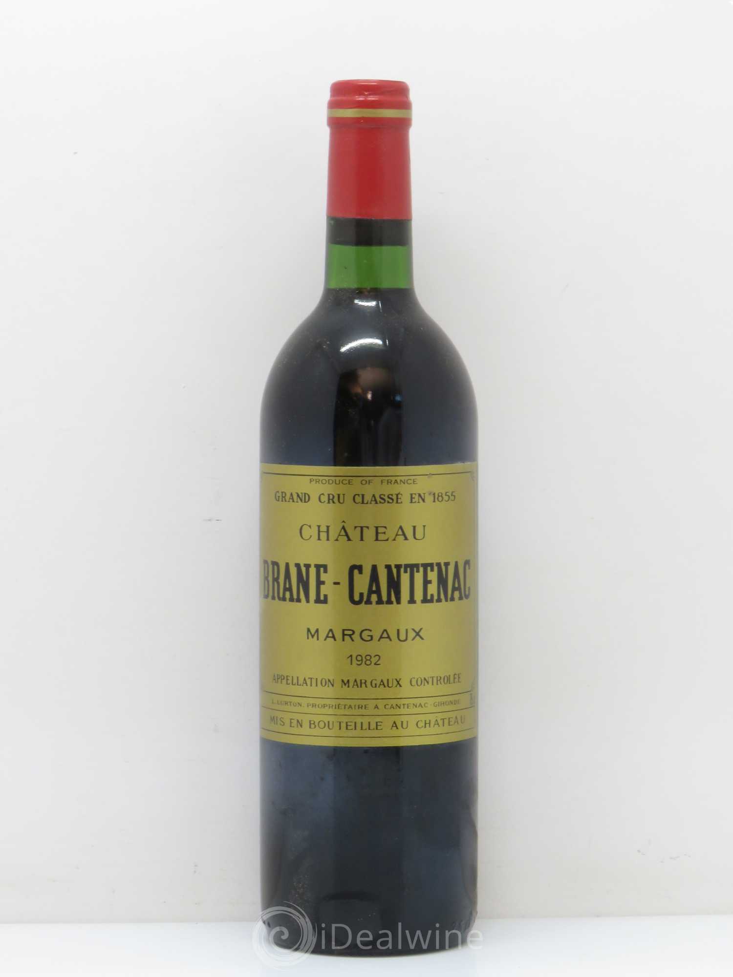 Château Brane Cantenac 2ème Grand Cru Classé 1982 - Lot de 1 bouteille - 0