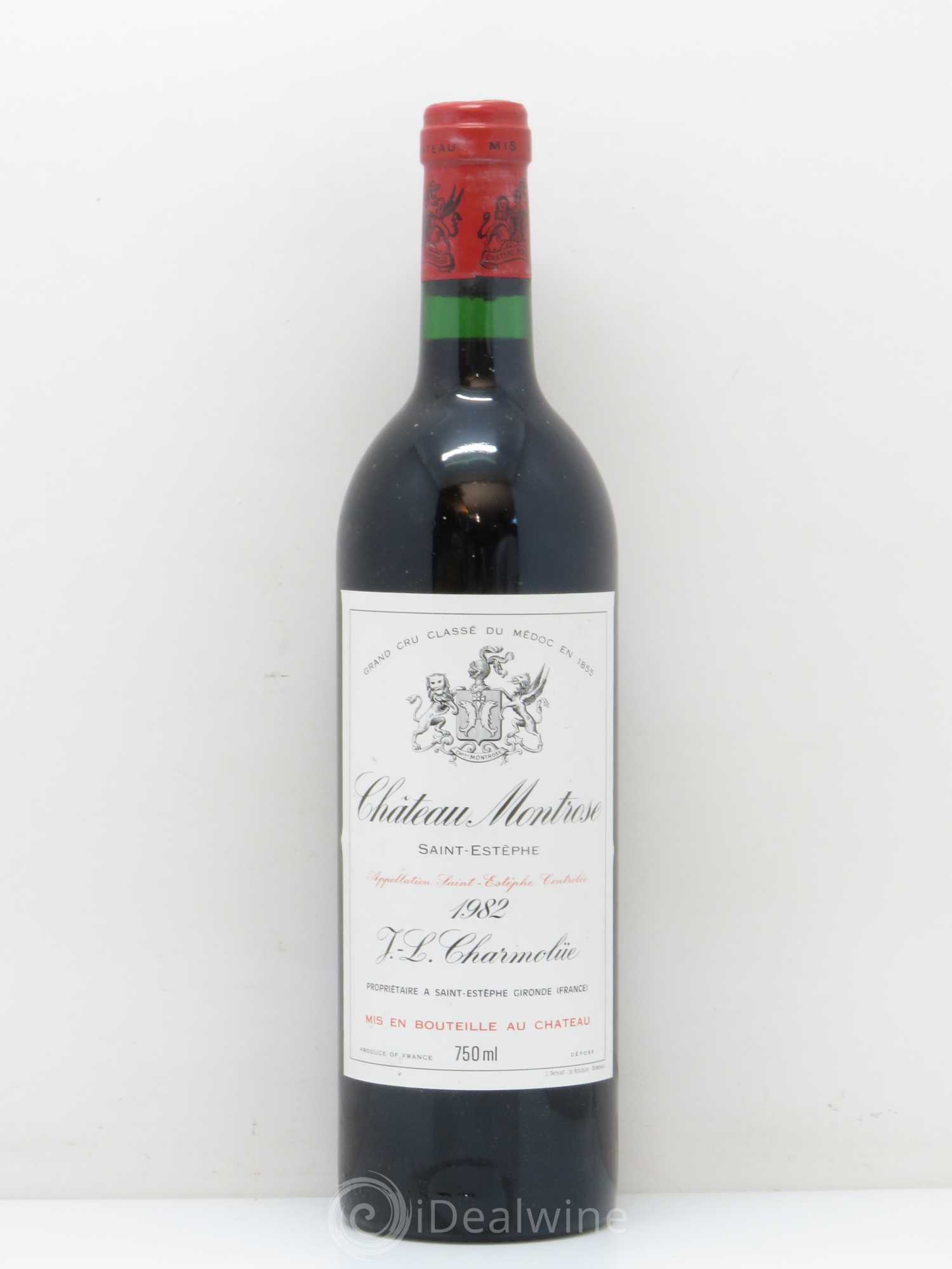 Château Montrose 2ème Grand Cru Classé 1982 - Lot de 1 bouteille - 0