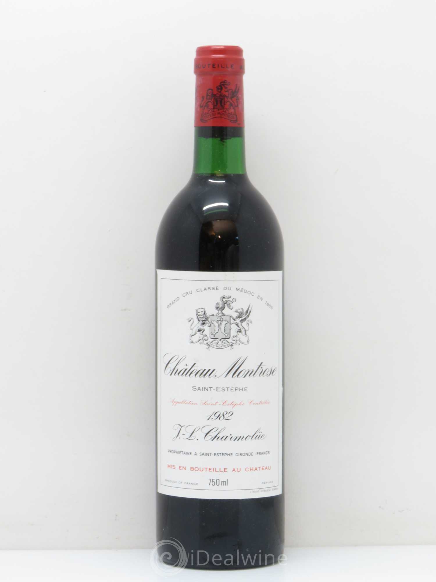 Château Montrose 2ème Grand Cru Classé 1982 - Lot de 1 bouteille - 0