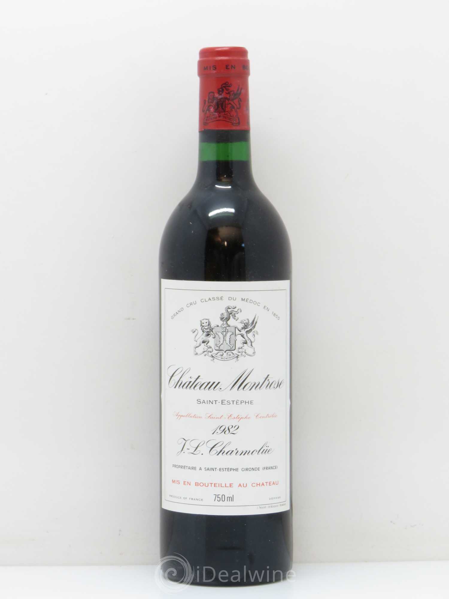 Château Montrose 2ème Grand Cru Classé 1982 - Lot de 1 bouteille - 0