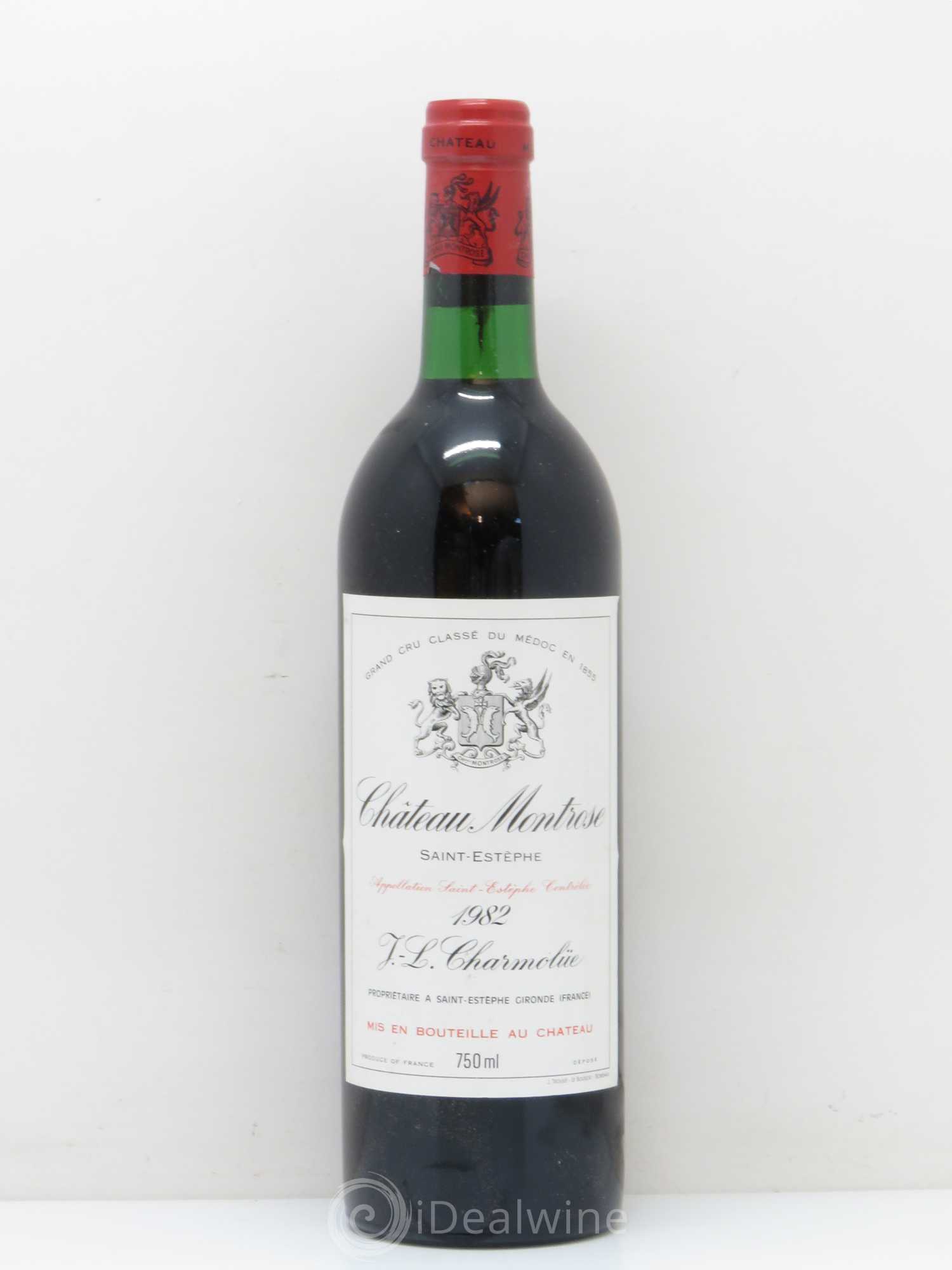 Château Montrose 2ème Grand Cru Classé 1982 - Lot de 1 bouteille - 0
