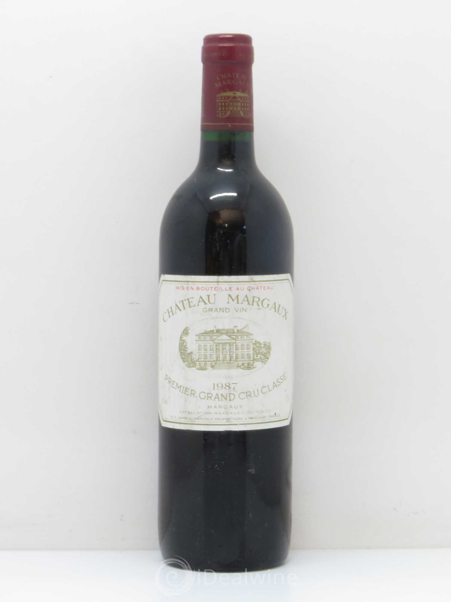 Château Margaux 1er Grand Cru Classé 1987 - Lot de 1 bouteille - 0