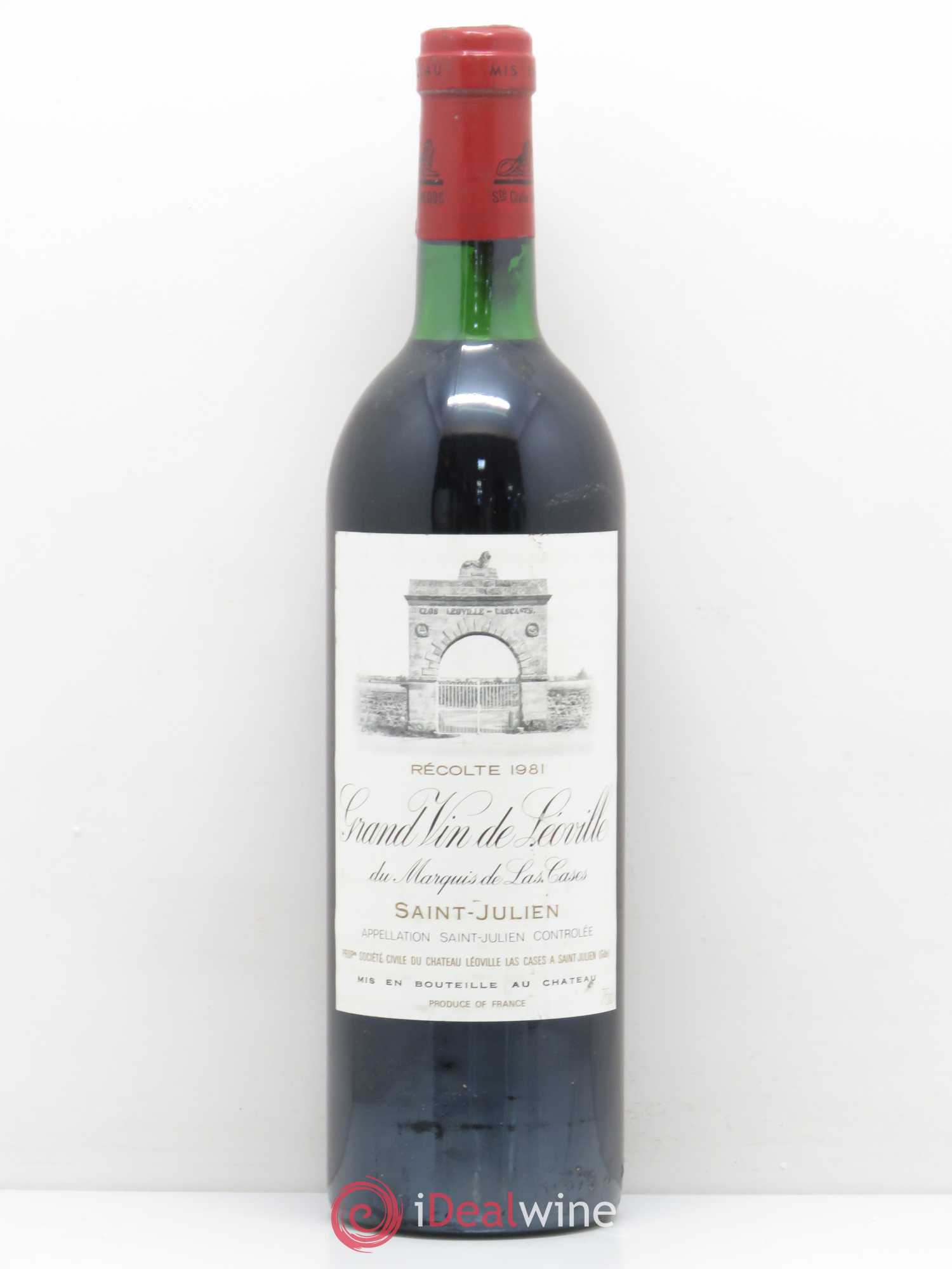 Château Léoville Las Cases 2ème Grand Cru Classé 1981 - Lot de 1 bouteille - 0