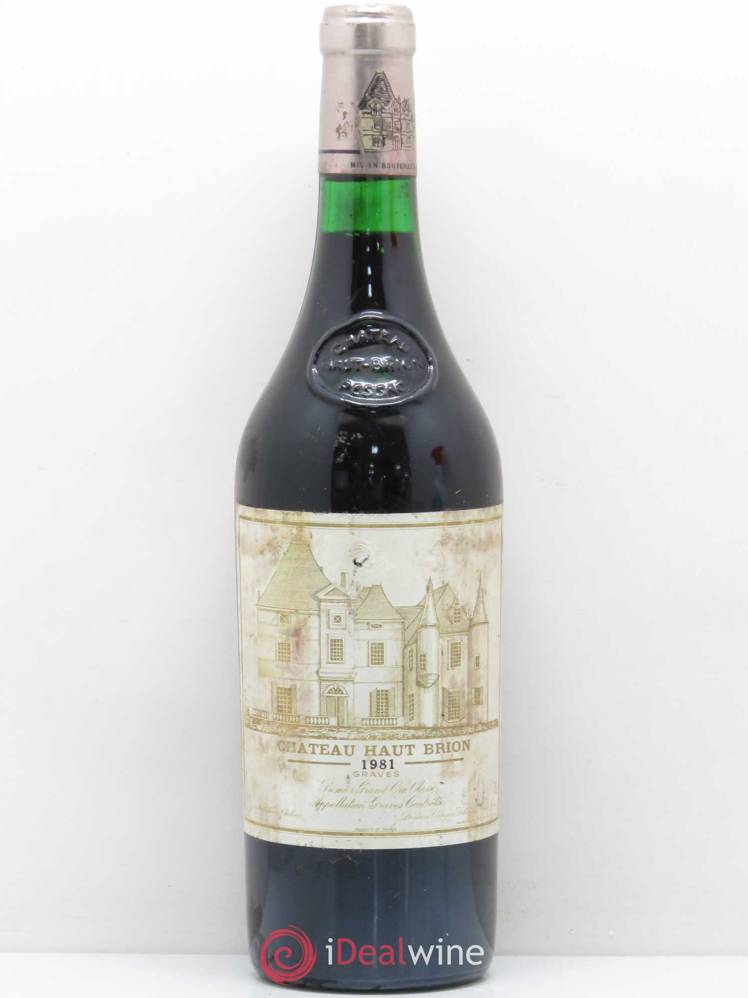 Château Haut Brion 1er Grand Cru Classé 1981 - Lot de 1 bouteille - 0