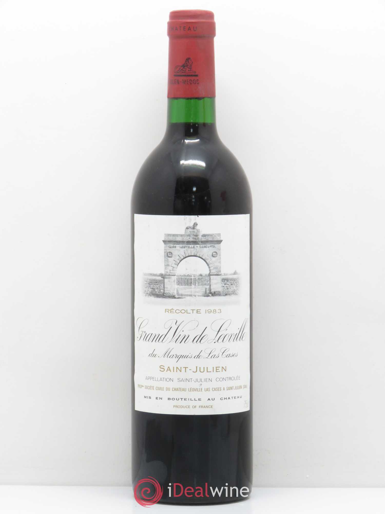 Château Léoville Las Cases 2ème Grand Cru Classé 1983 - Lot de 1 bouteille - 0