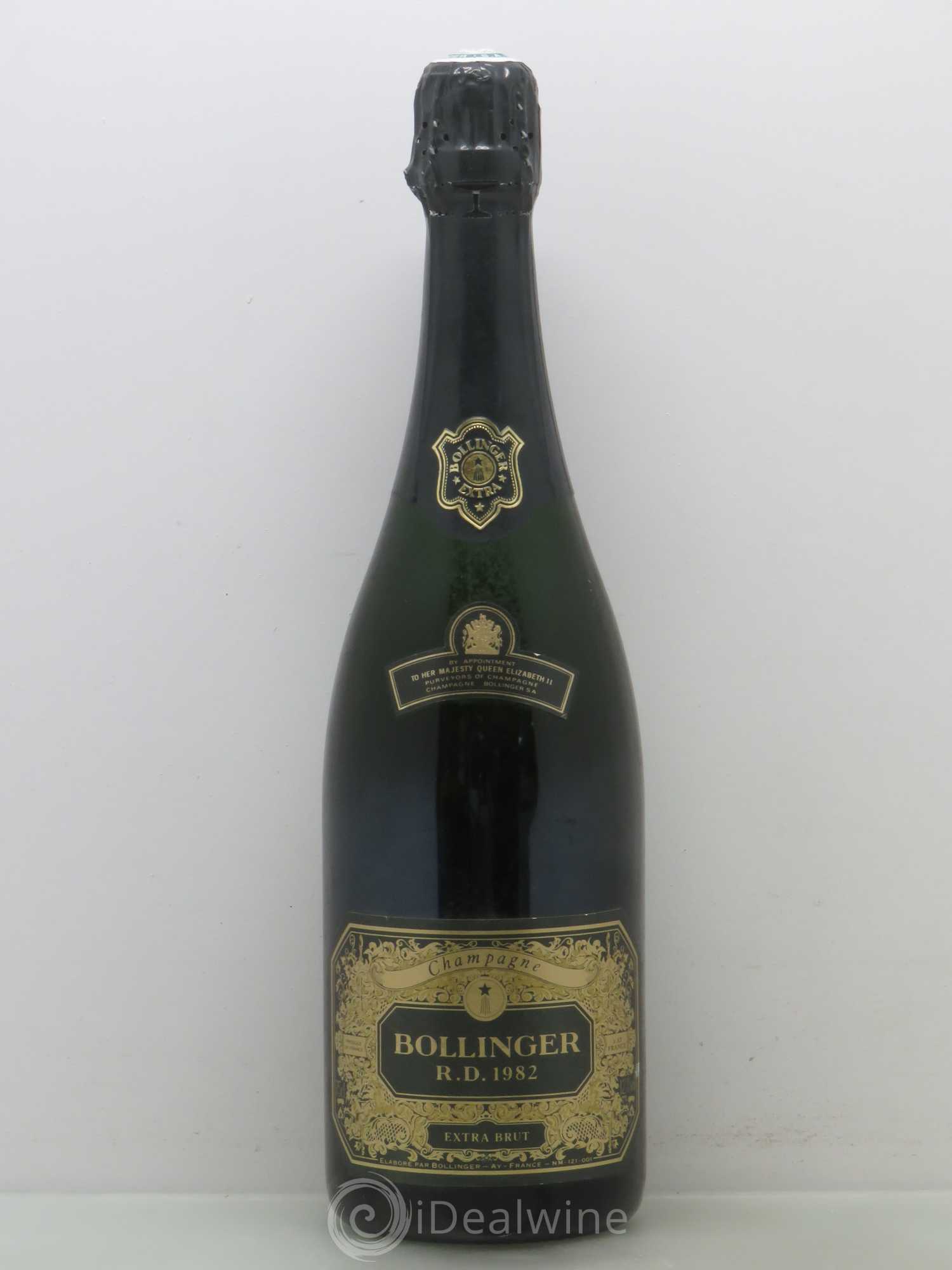 R.D. Extra-Brut Bollinger 1982 - Lot de 1 bouteille - 0