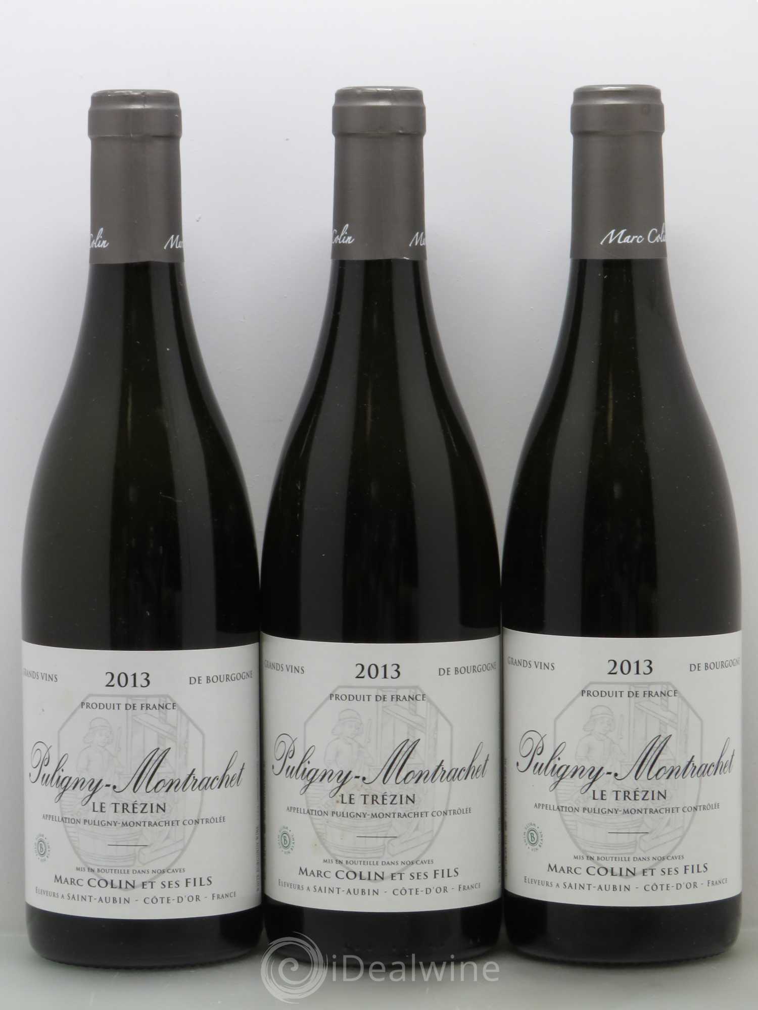 Puligny-Montrachet Le Trézin Marc Colin & Fils 2013 - Lot de 3 bouteilles - 0