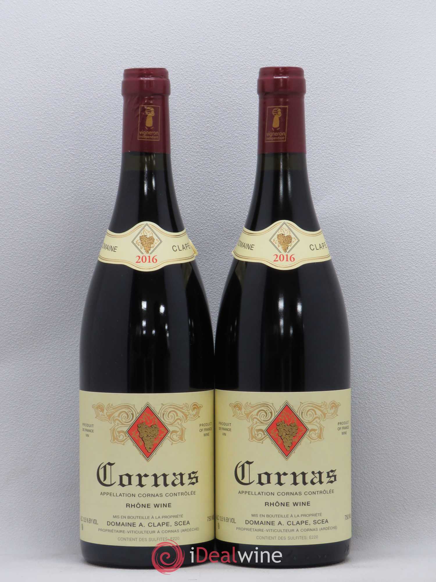Cornas Auguste Clape 2016 - Posten von 2 Flaschen - 0