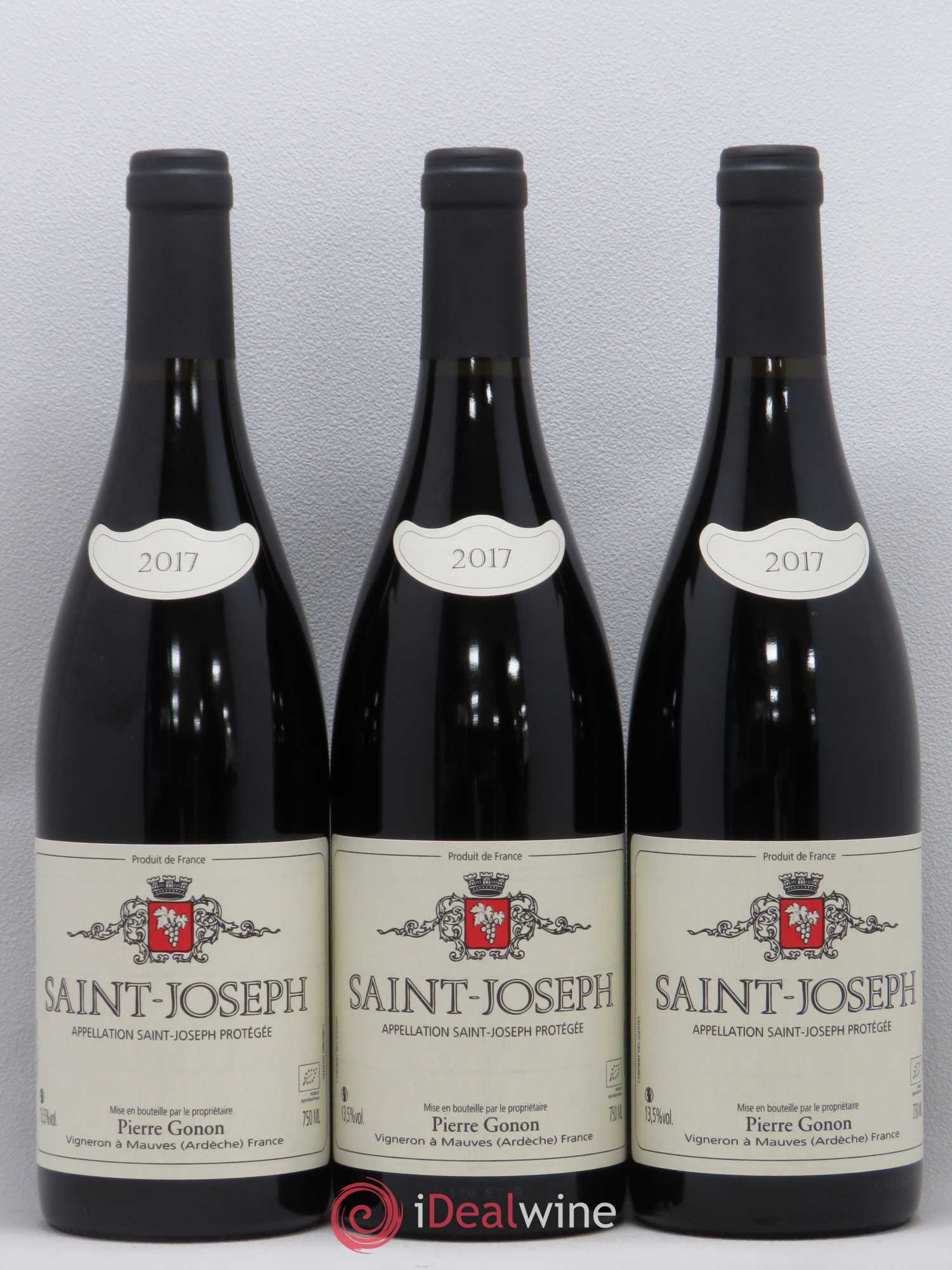 Saint-Joseph Gonon (Domaine) 2017 - Lot de 3 bouteilles - 0