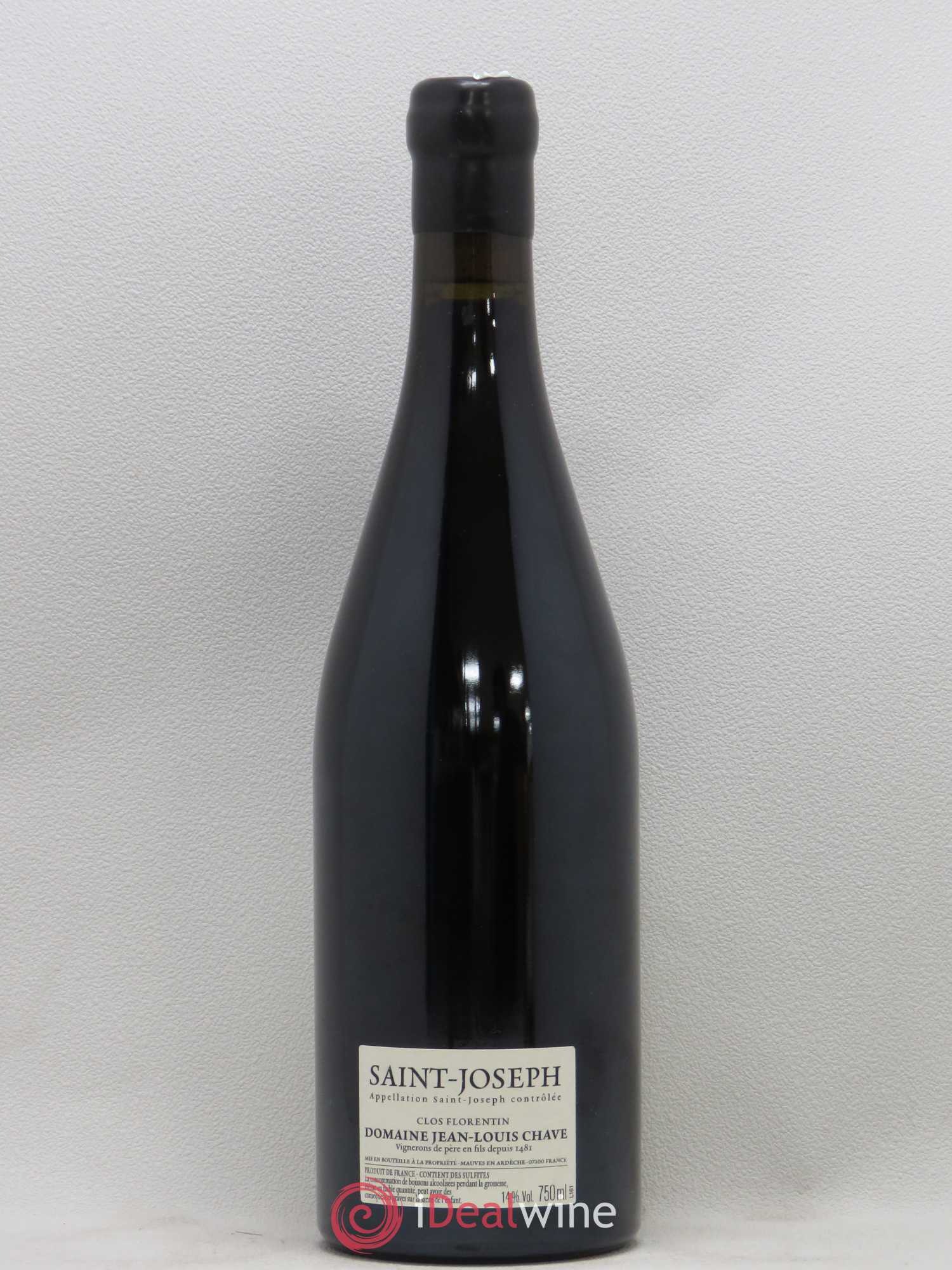 Saint-Joseph Clos Florentin Jean-Louis Chave 2016 - Lot de 1 bouteille - 1