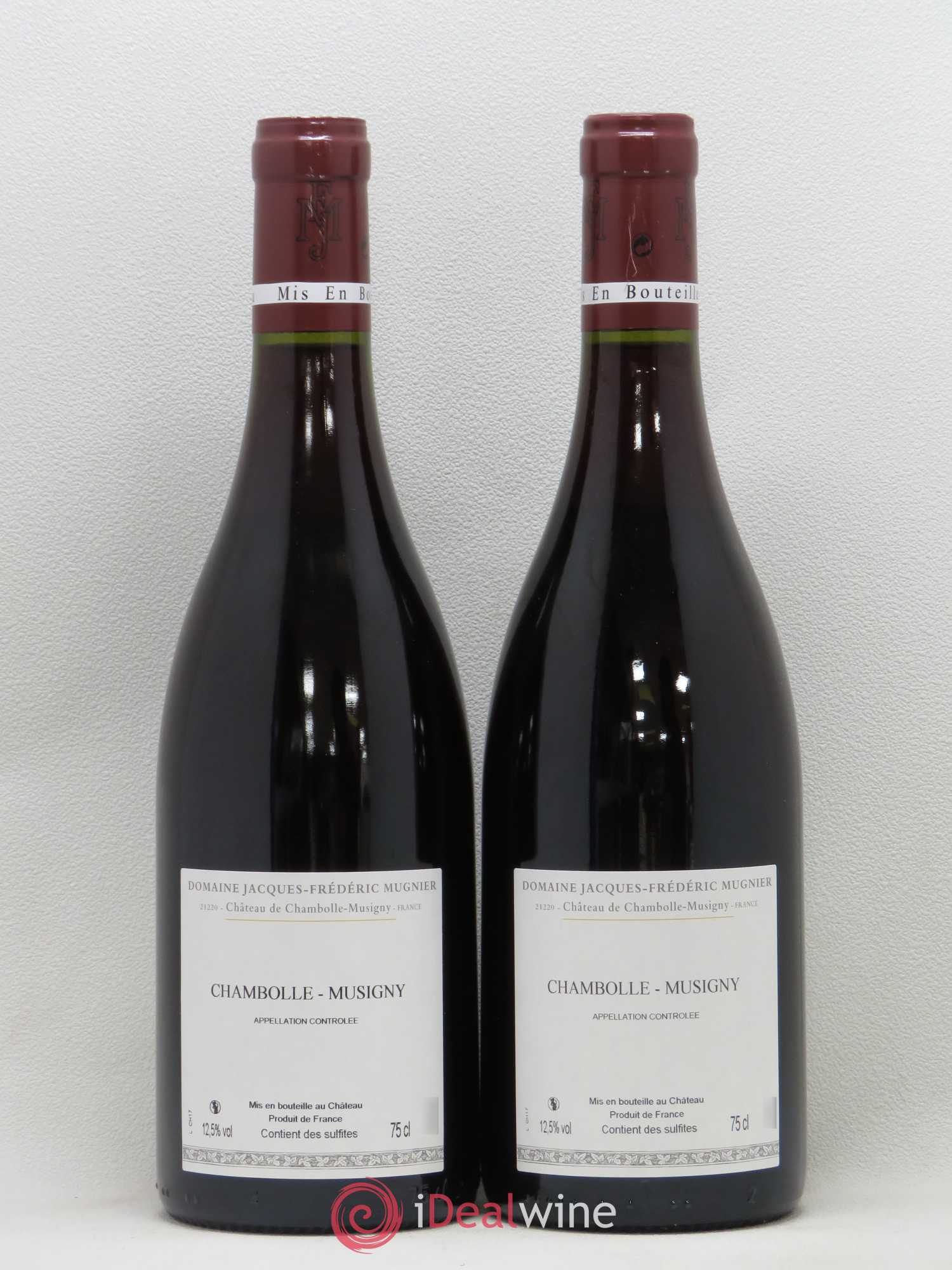 Chambolle-Musigny Jacques-Frédéric Mugnier 2017 - Lot de 2 bouteilles - 1
