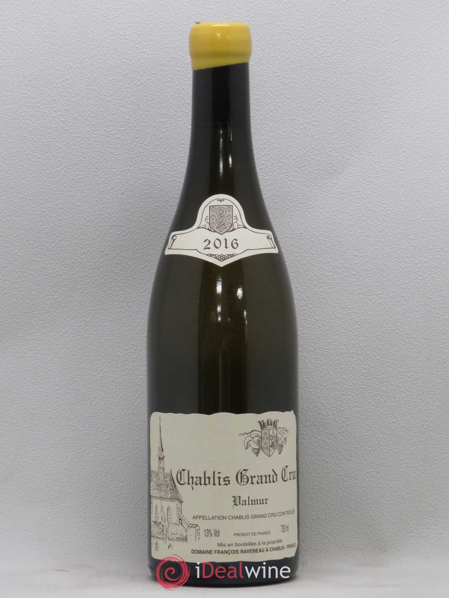 Chablis Grand Cru Valmur Raveneau (Domaine) 2016 - Lot de 1 bouteille - 0