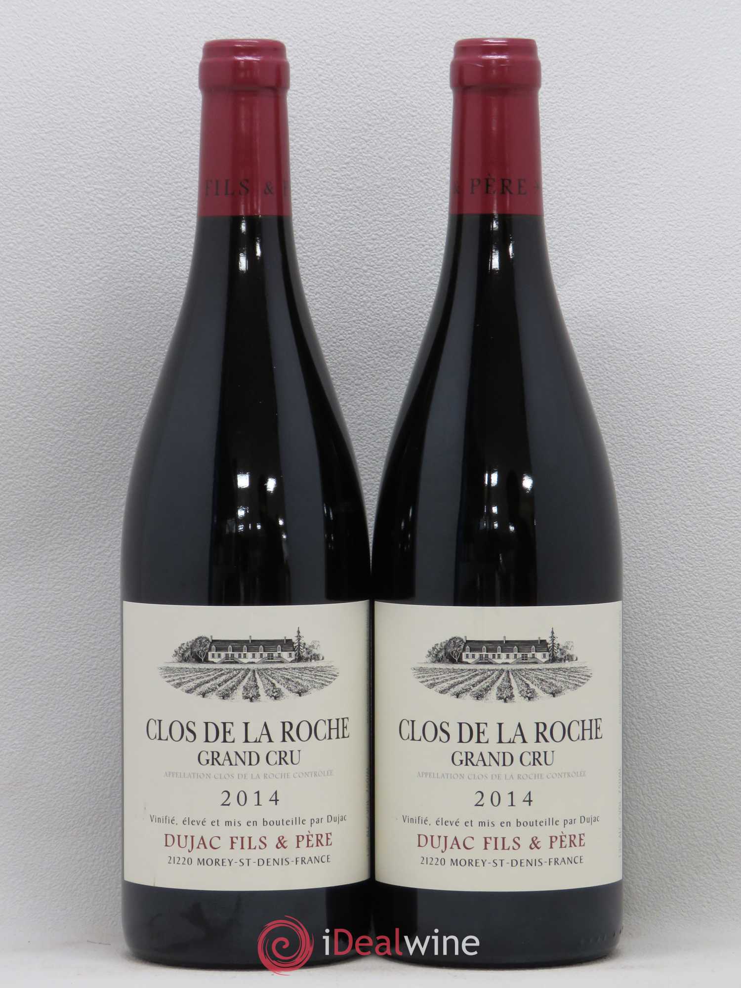 Clos de la Roche Grand Cru Dujac Fils et Père 2014 - Lot de 2 bouteilles - 0