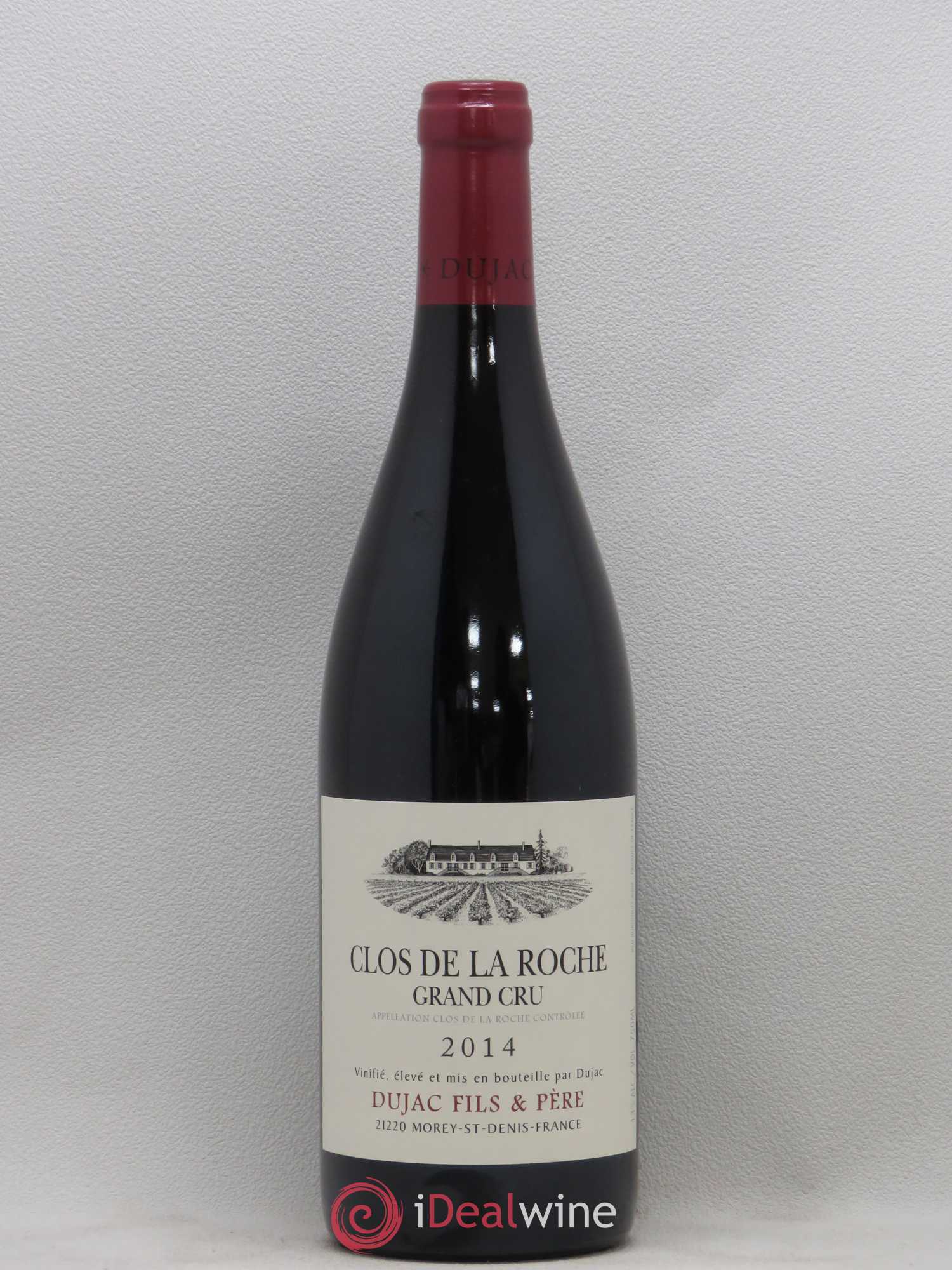 Clos de la Roche Grand Cru Dujac Fils et Père 2014 - Lot de 1 bouteille - 0