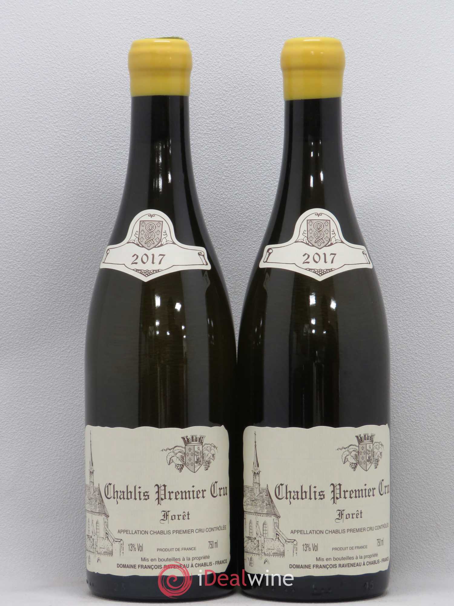 Chablis 1er Cru Forêt Raveneau (Domaine) 2017 - Lot de 2 bouteilles - 0