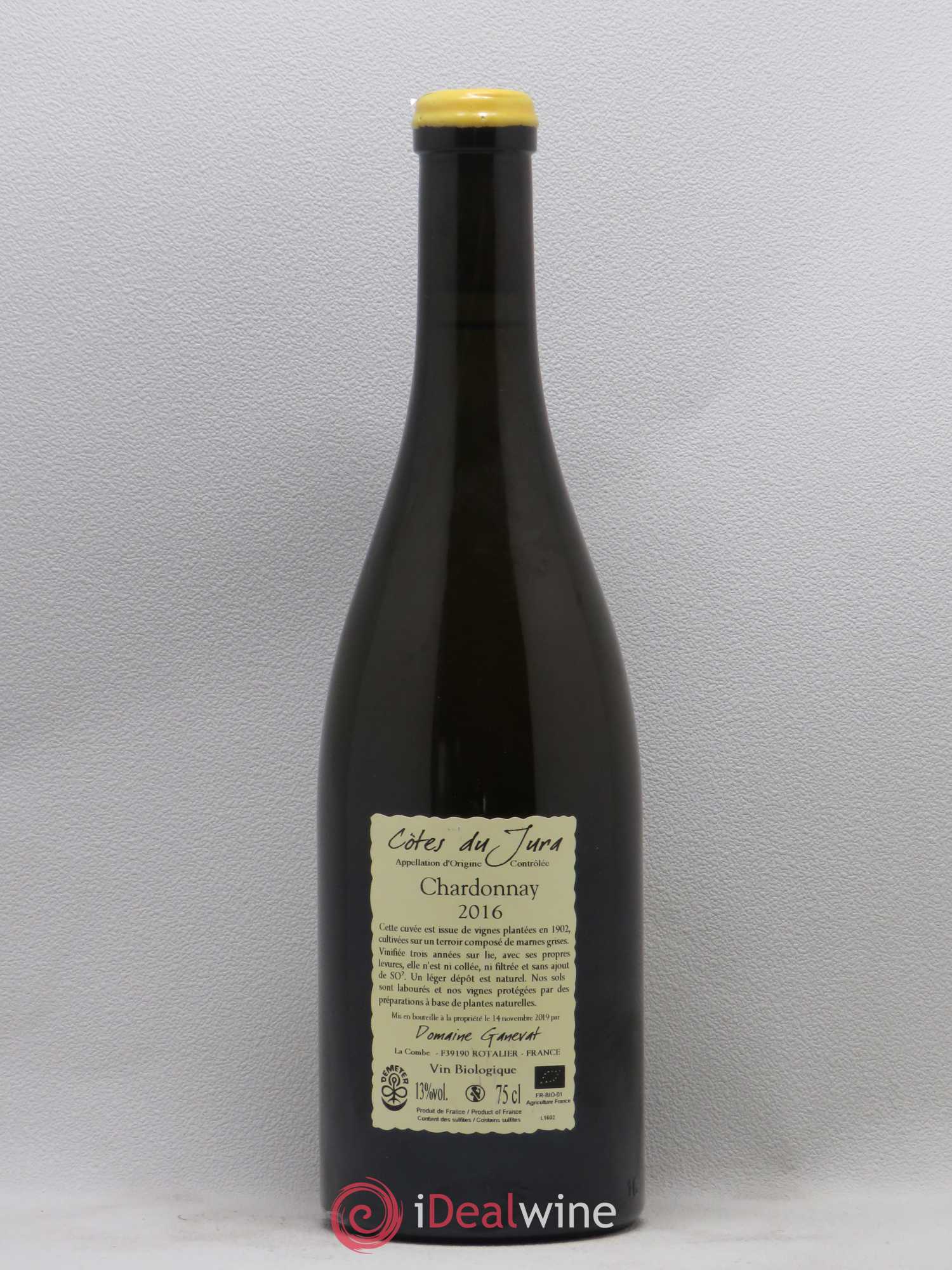 Côtes du Jura Les Chalasses Vieilles Vignes Jean-François Ganevat (Domaine) 2016 - Posten von 1 Flasche - 1