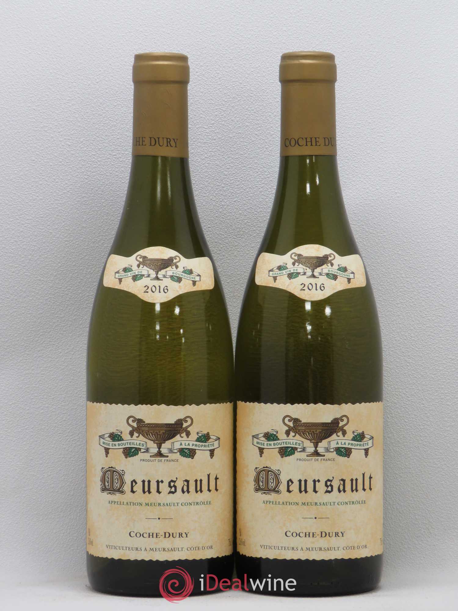 Meursault Coche Dury (Domaine) 2016 - Lot de 2 bouteilles - 0