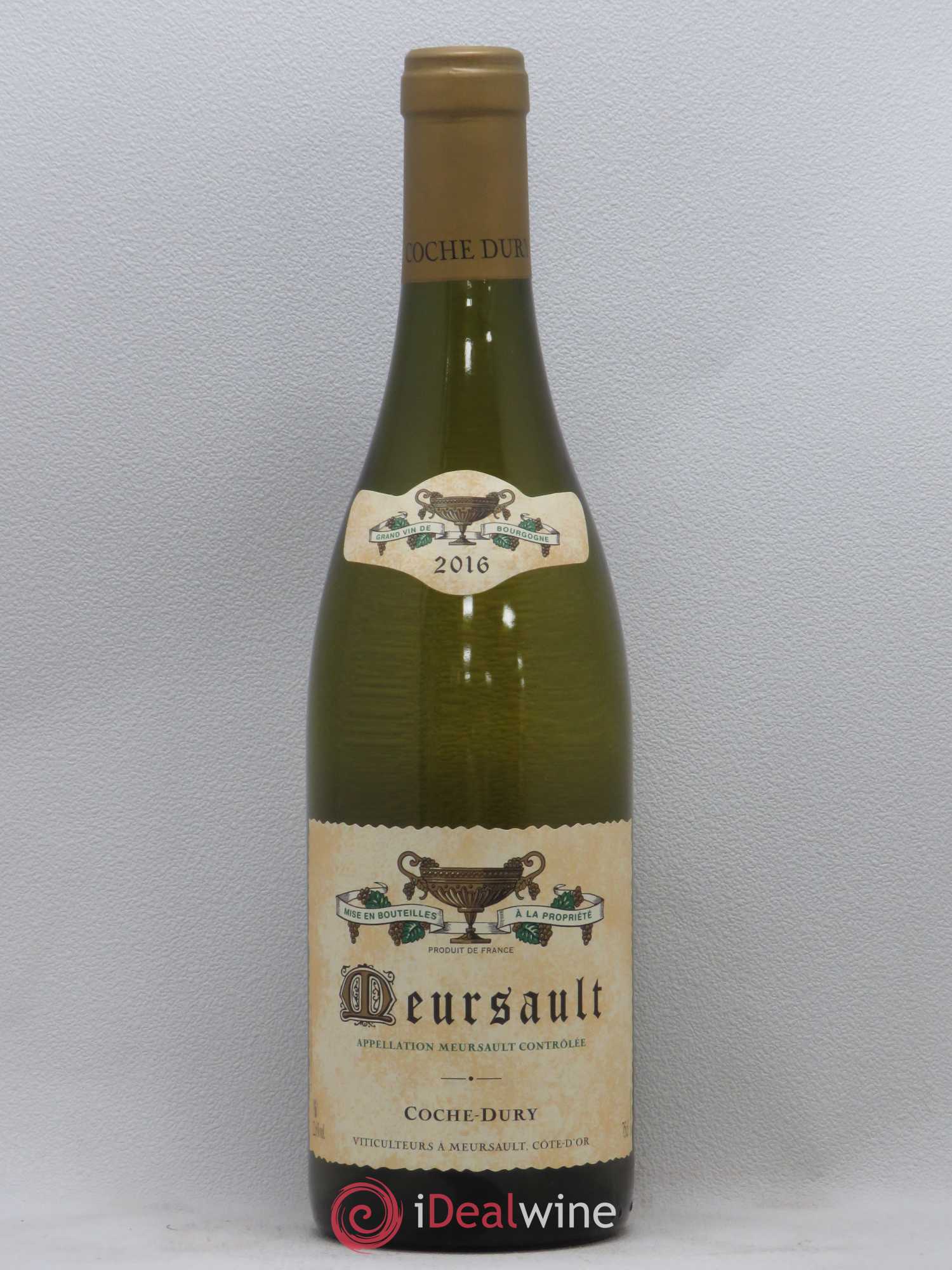 Meursault Coche Dury (Domaine) 2016 - Lot de 1 bouteille - 0