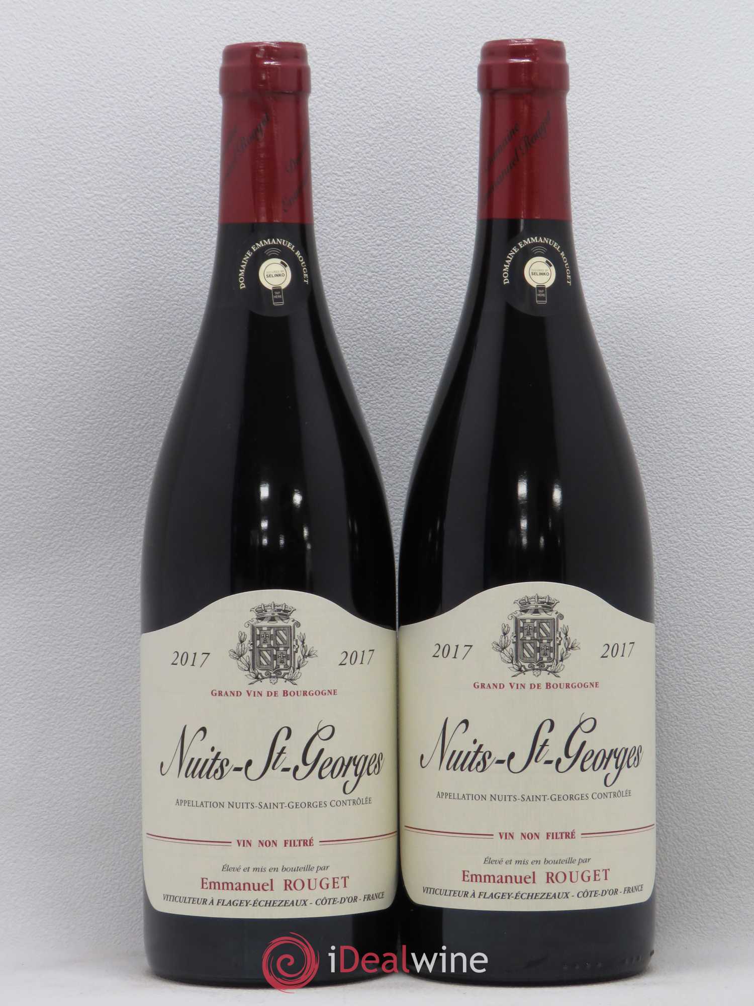 Nuits-Saint-Georges Emmanuel Rouget 2017 - Lot de 2 bouteilles - 0