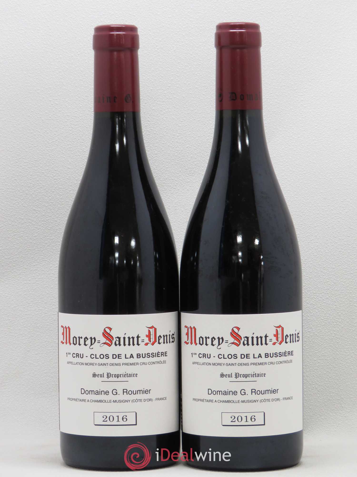 Morey-Saint-Denis 1er Cru Clos de la Bussière Georges Roumier (Domaine) 2016 - Lot de 2 bouteilles - 0