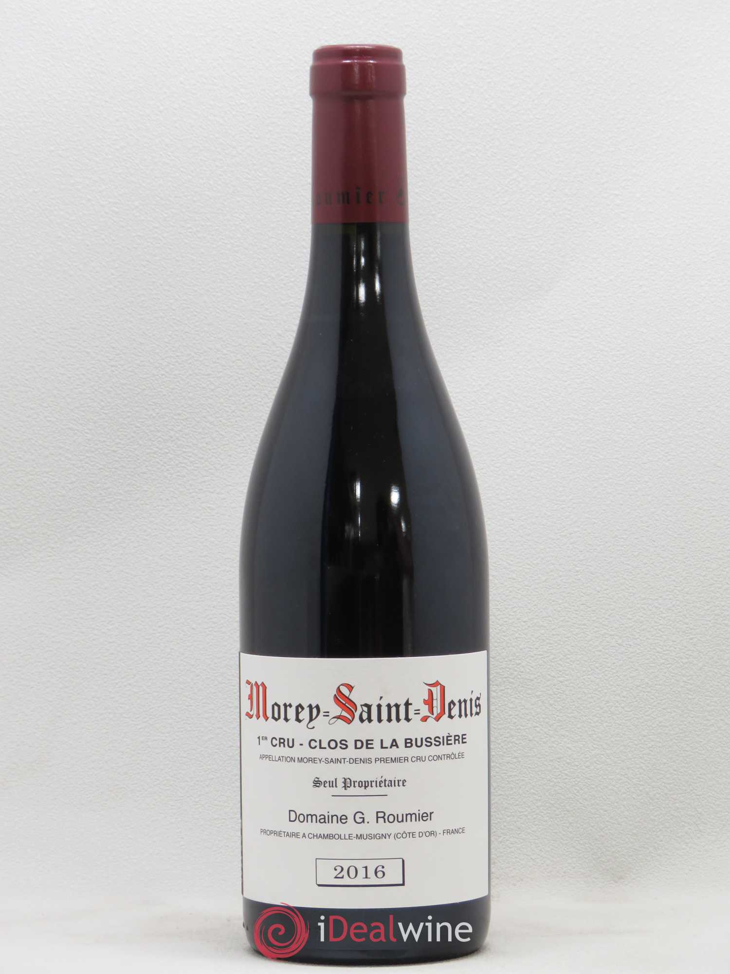 Morey-Saint-Denis 1er Cru Clos de la Bussière Georges Roumier (Domaine) 2016 - Lot de 1 bouteille - 0