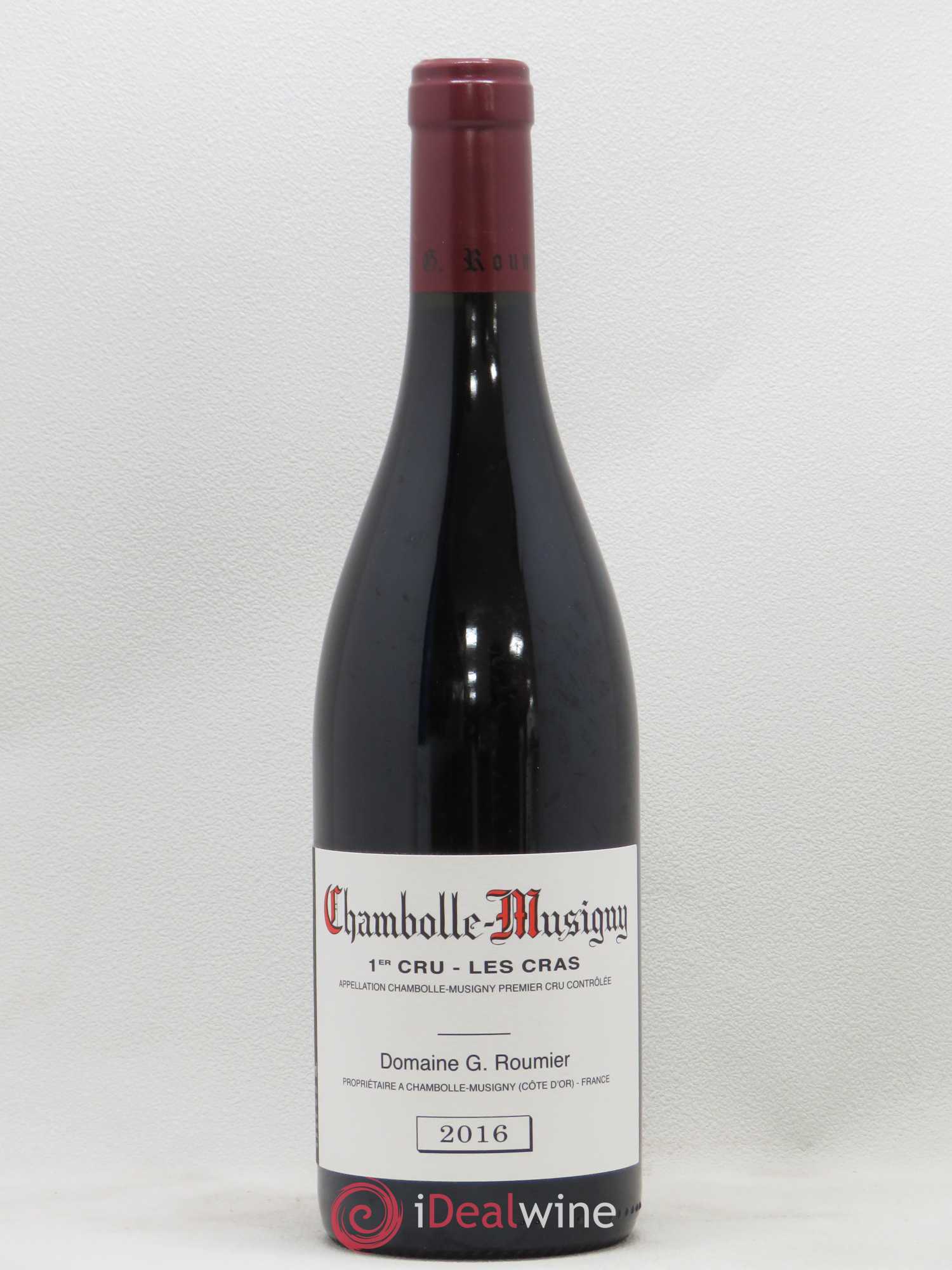 Chambolle-Musigny 1er Cru Les Cras Georges Roumier (Domaine) 2016 - Lot de 1 bouteille - 0