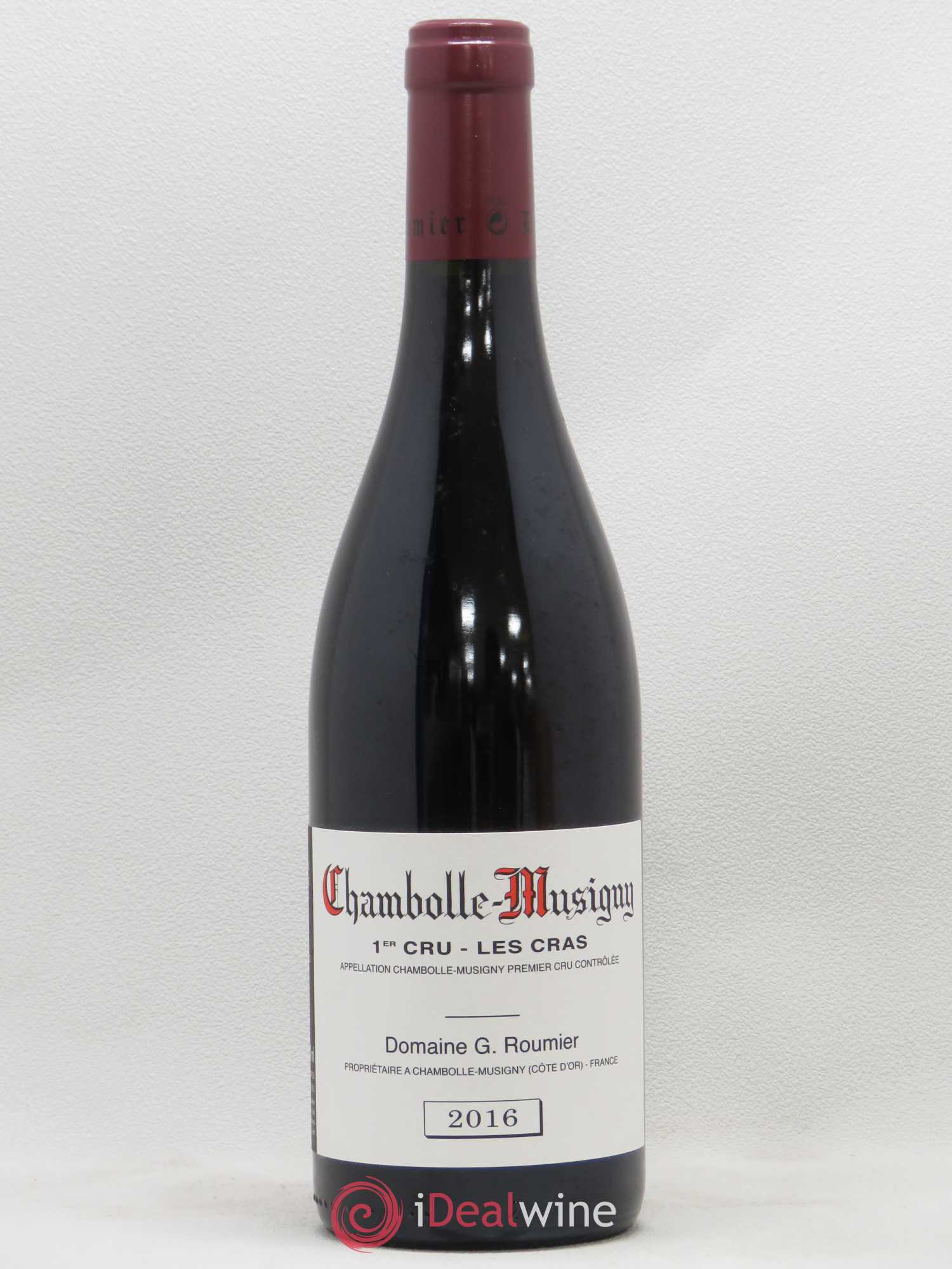 Chambolle-Musigny 1er Cru Les Cras Georges Roumier (Domaine) 2016 - Lot de 1 bouteille - 0