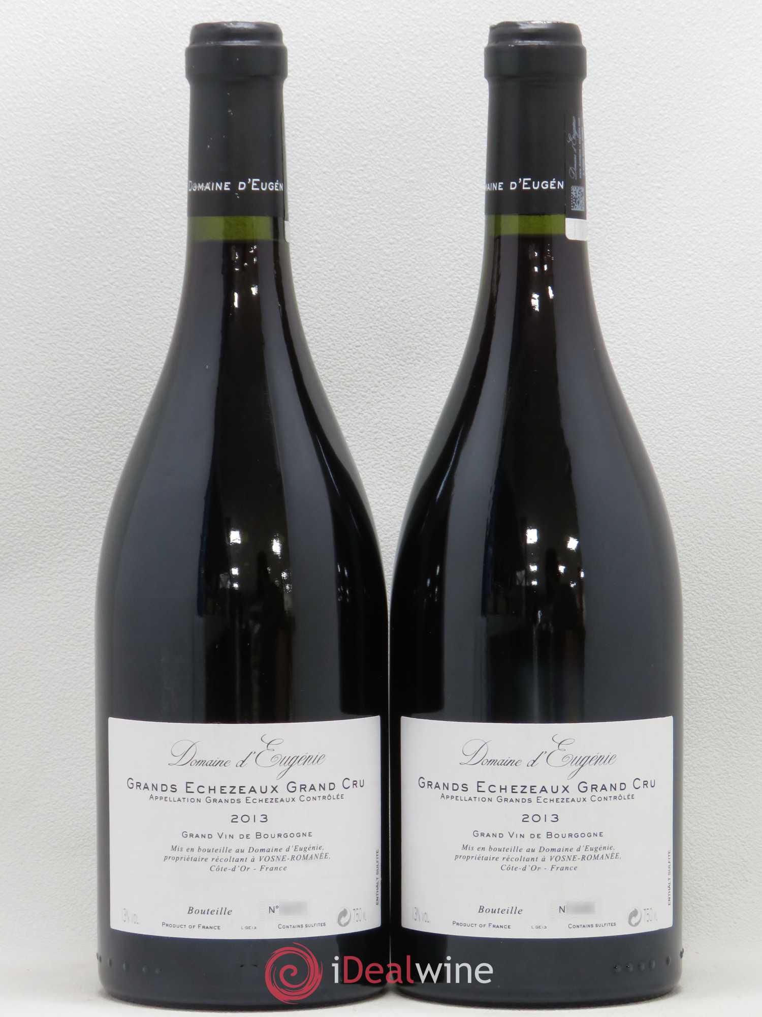Grands-Echezeaux Grand Cru Domaine René Engel - Domaine Eugénie 2013 - Lot de 2 bouteilles - 1