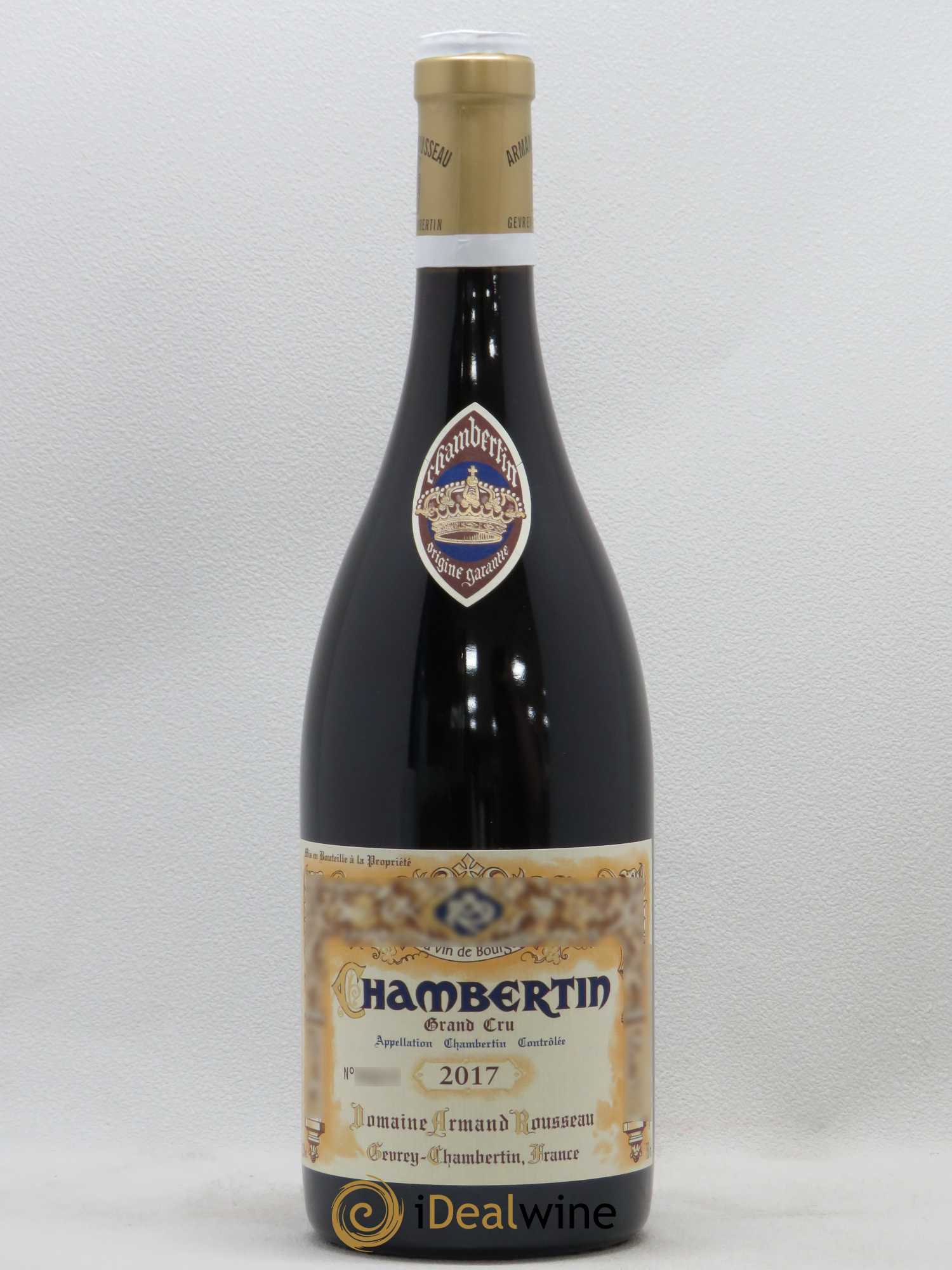 Chambertin Grand Cru Armand Rousseau (Domaine) 2017 - Lot de 1 bouteille - 0
