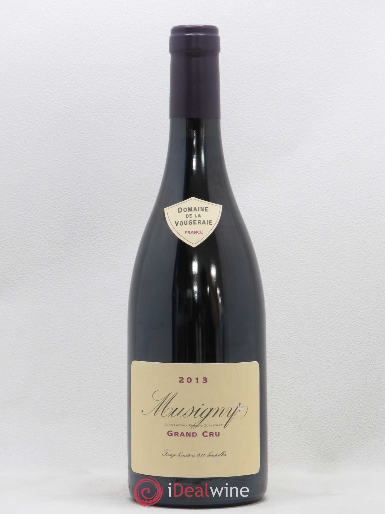 Musigny Grand Cru La Vougeraie 2013 - Lot de 1 bouteille - 0