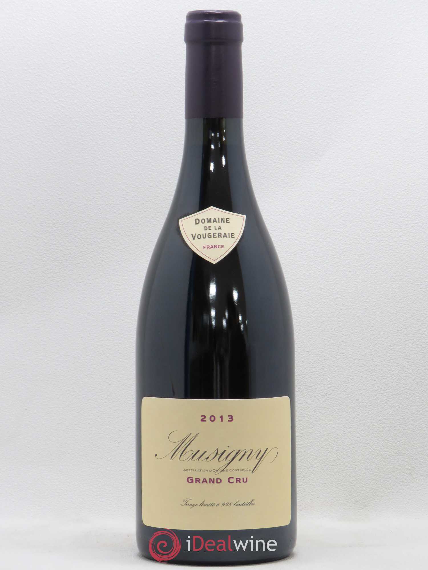 Musigny Grand Cru La Vougeraie 2013 - Lot de 1 bouteille - 0