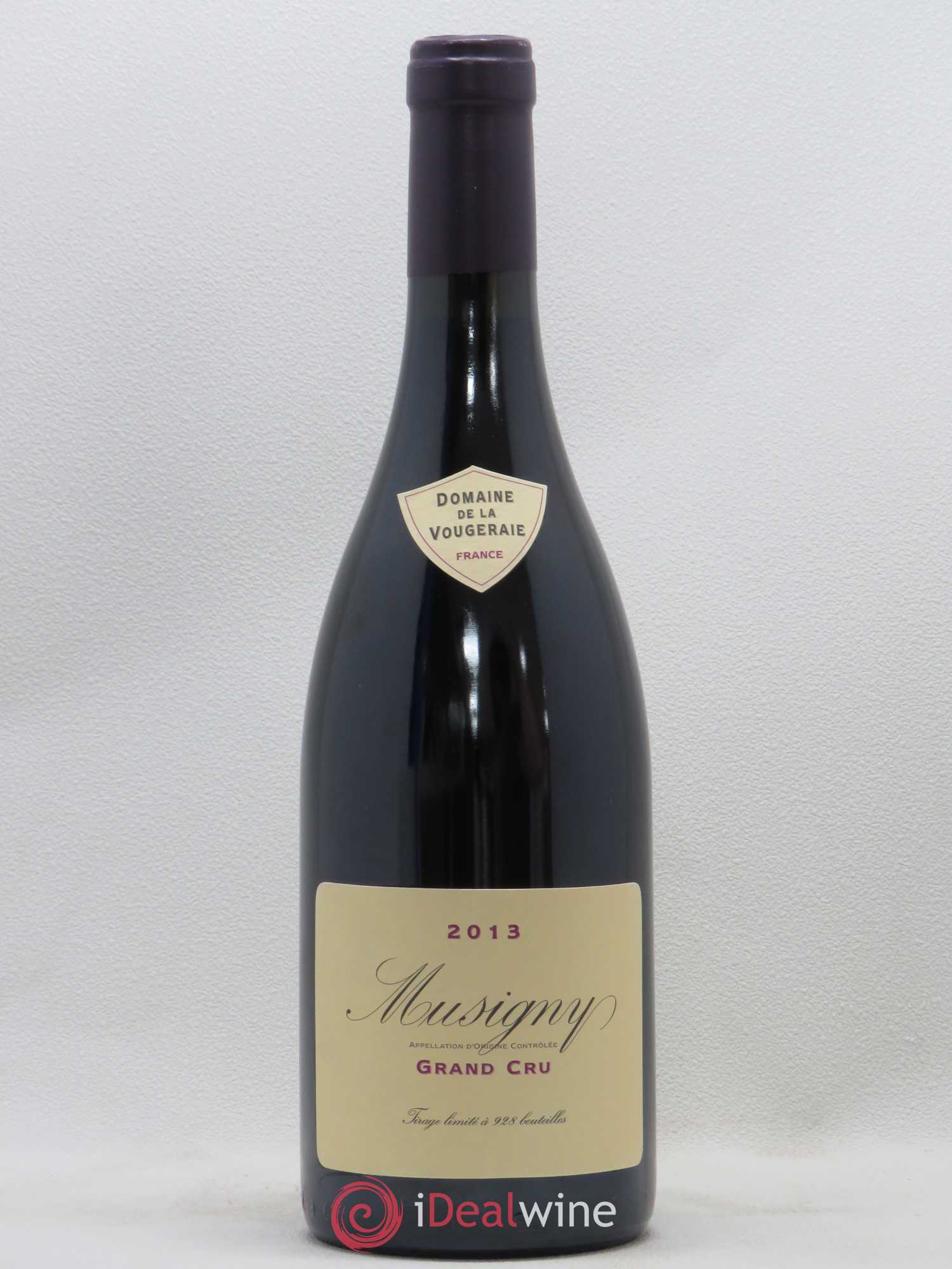 Musigny Grand Cru La Vougeraie 2013 - Lot de 1 bouteille - 0