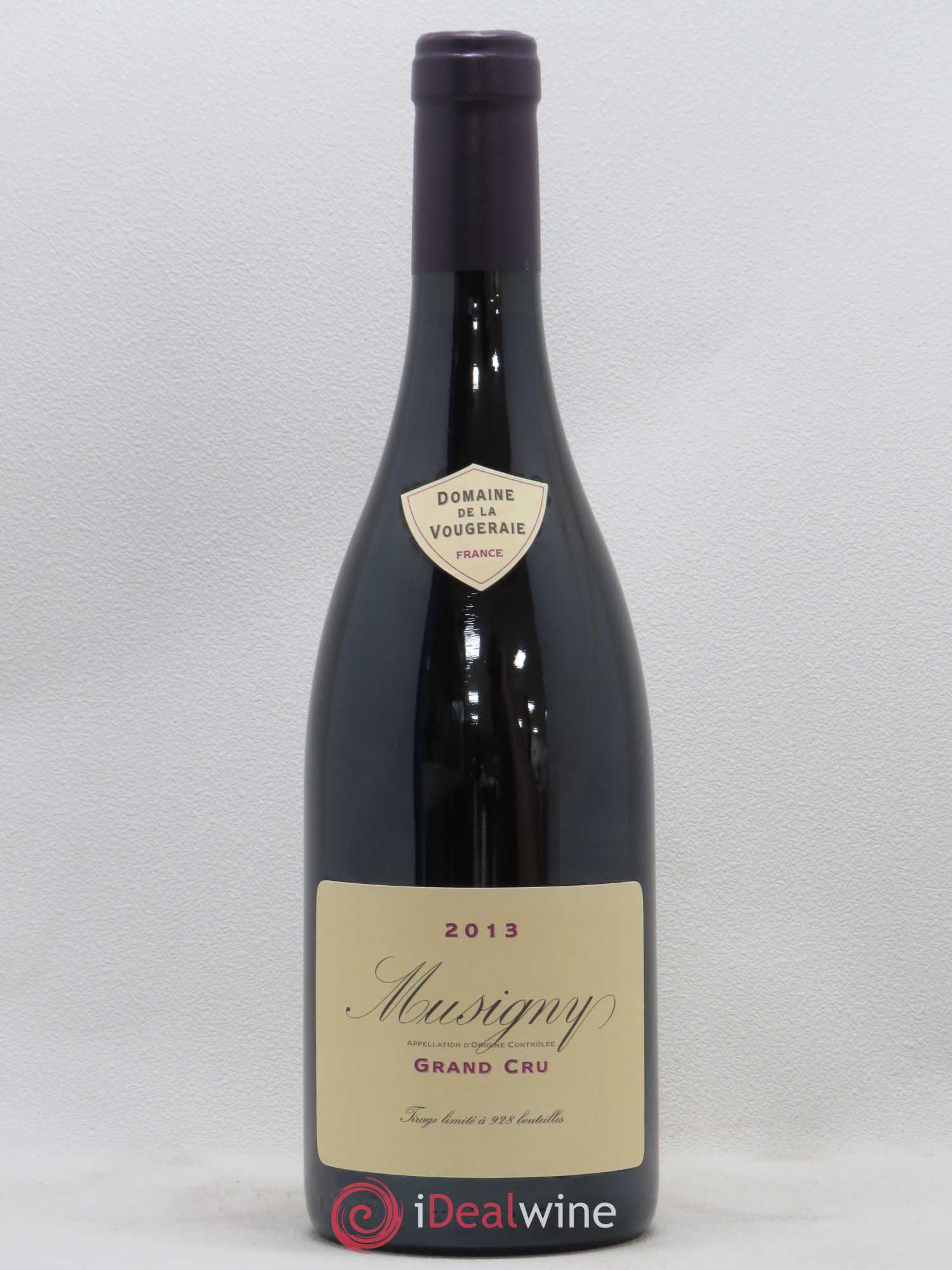 Musigny Grand Cru La Vougeraie 2013 - Lot de 1 bouteille - 0