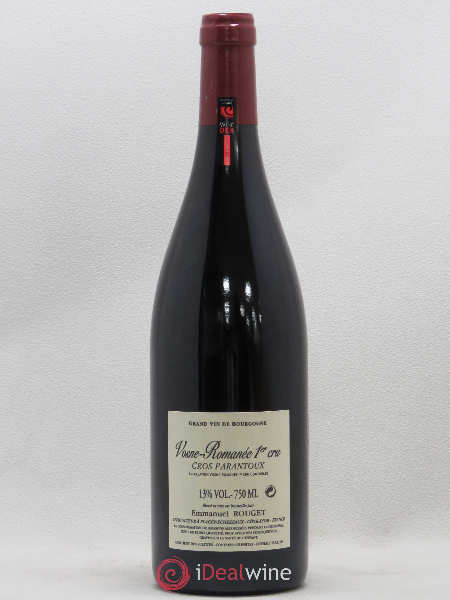 Vosne-Romanée 1er Cru Cros Parantoux Emmanuel Rouget 2011 - Lot de 1 bouteille - 1