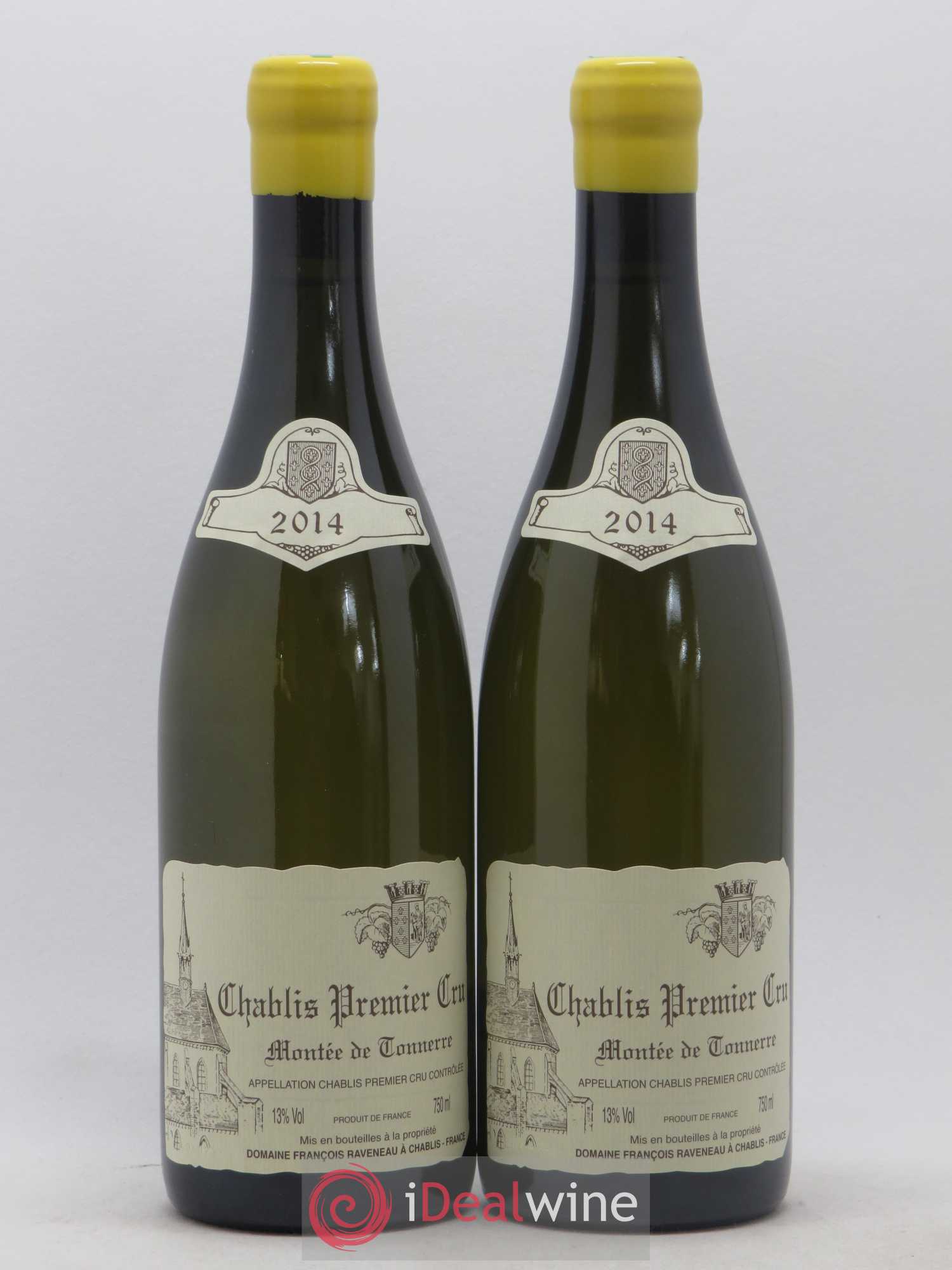 Chablis 1er Cru Montée de Tonnerre Raveneau (Domaine) 2014 - Lot de 2 bouteilles - 0