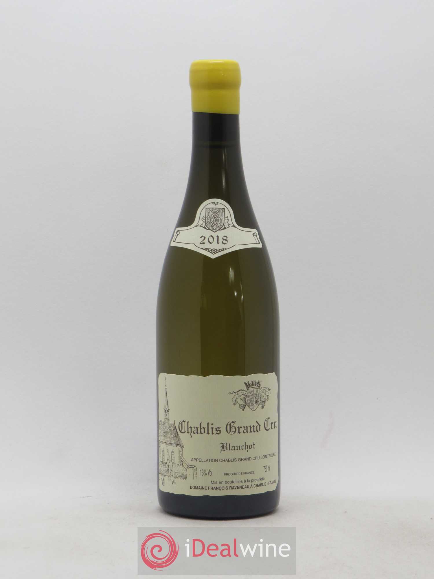 Chablis Grand Cru Blanchot Raveneau (Domaine) 2018 - Lot de 1 bouteille - 0