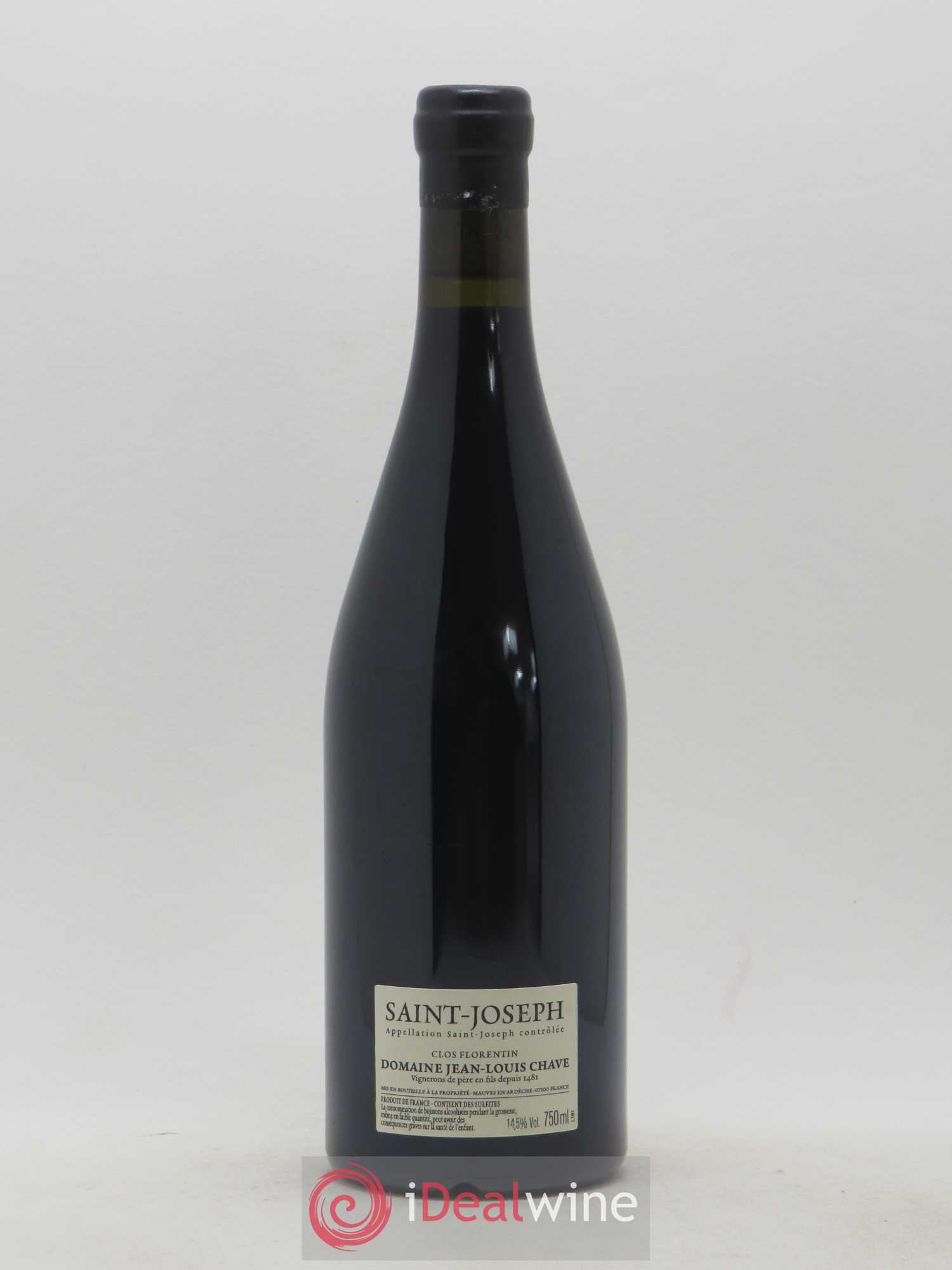 Saint-Joseph Clos Florentin Jean-Louis Chave 2018 - Lot de 1 bouteille - 1
