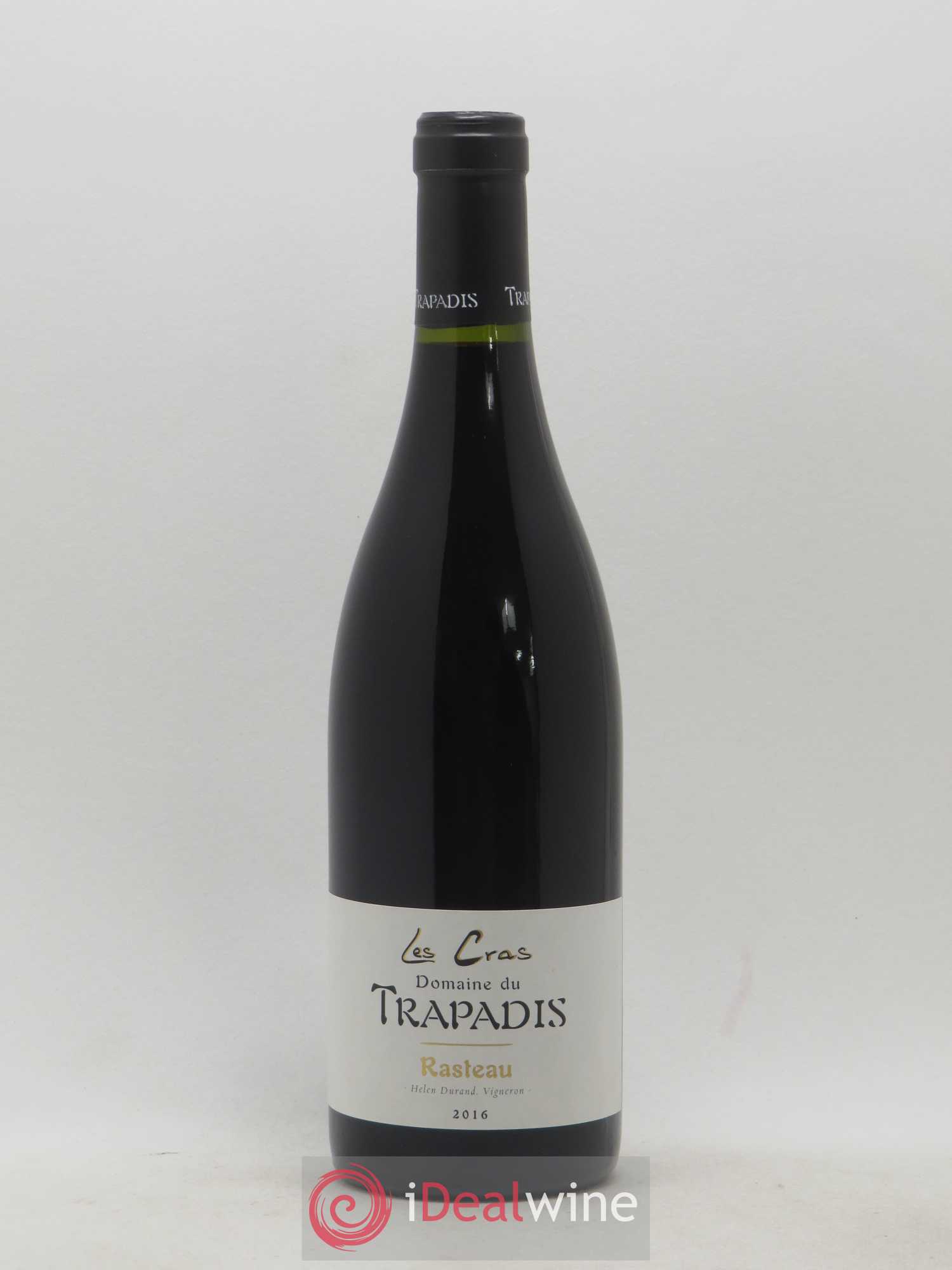 Rasteau Les cras Domaine du Trapadis (sans prix de réserve) 2016 - Lotto di 1 bottiglia - 0
