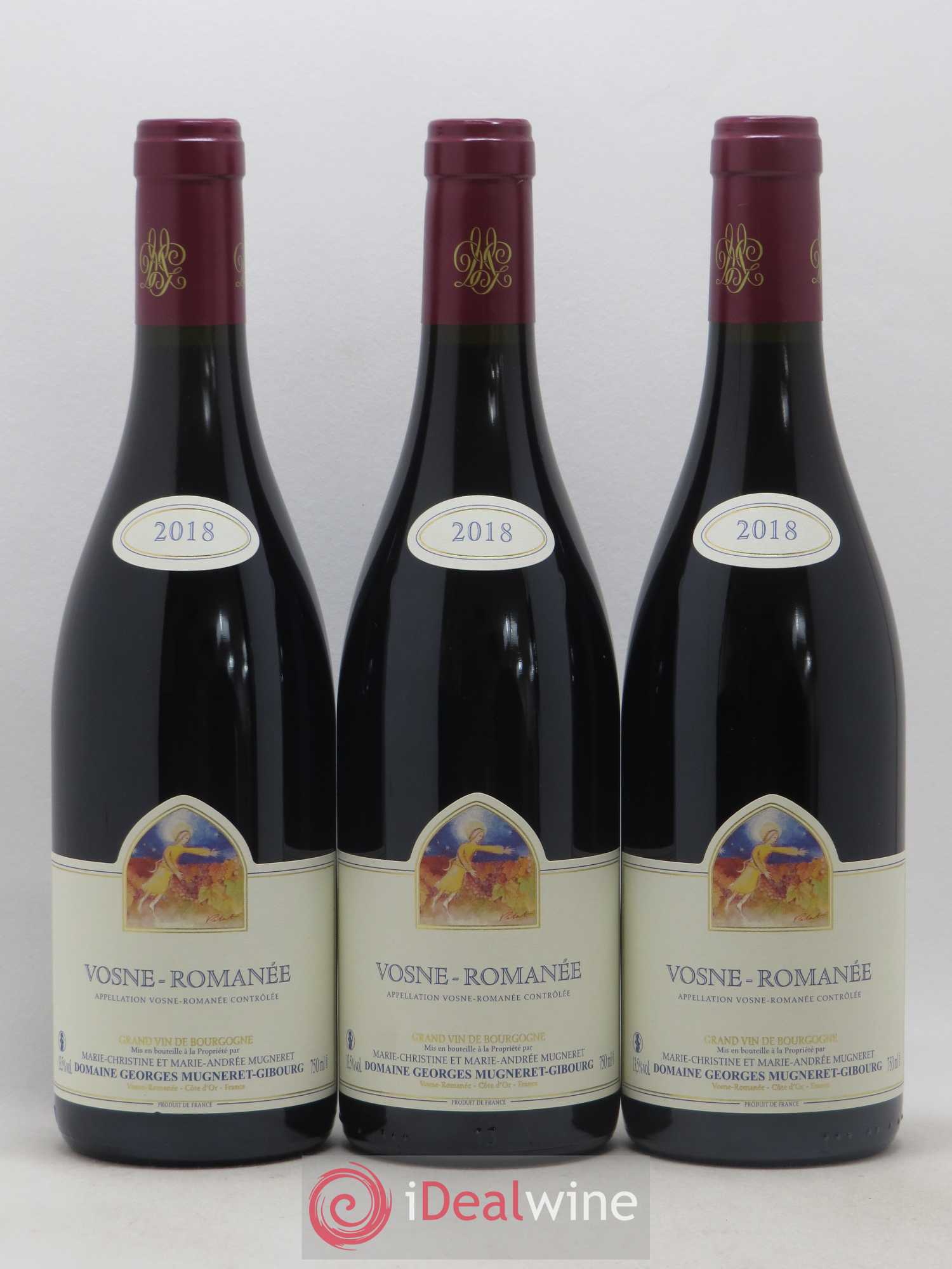 Vosne-Romanée Mugneret-Gibourg (Domaine) 2018 - Lot de 3 bouteilles - 0