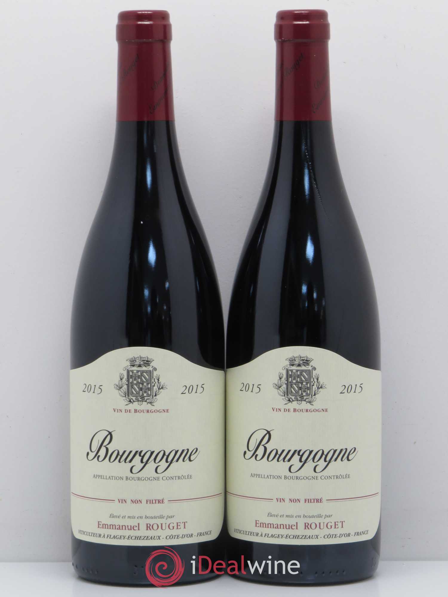 Bourgogne Emmanuel Rouget 2015 - Lot de 2 bouteilles - 0