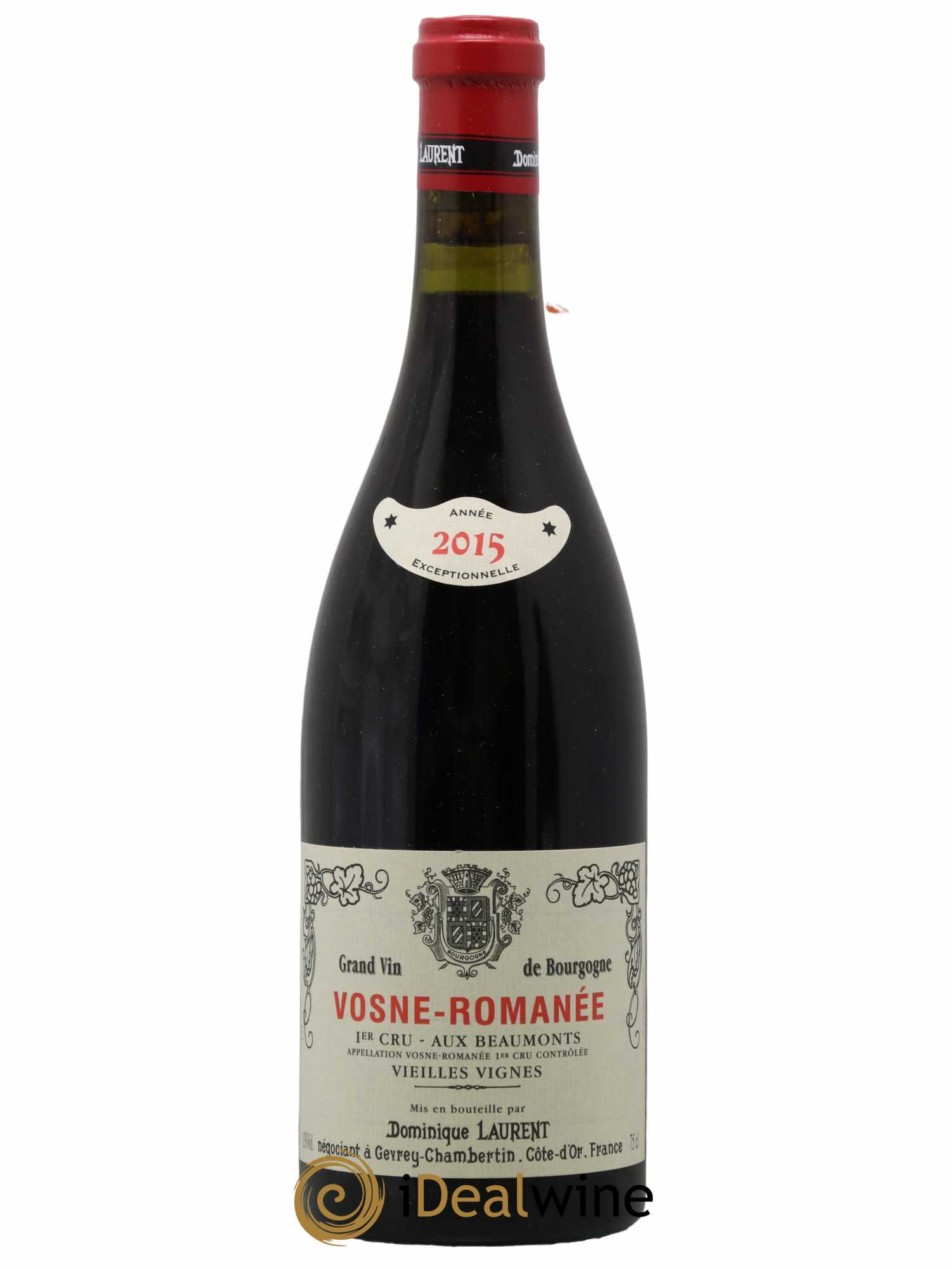 Vosne-Romanée 1er Cru Aux Beaumonts Vieilles Vignes Dominique Laurent 2015 - Lot de 1 bouteille - 0