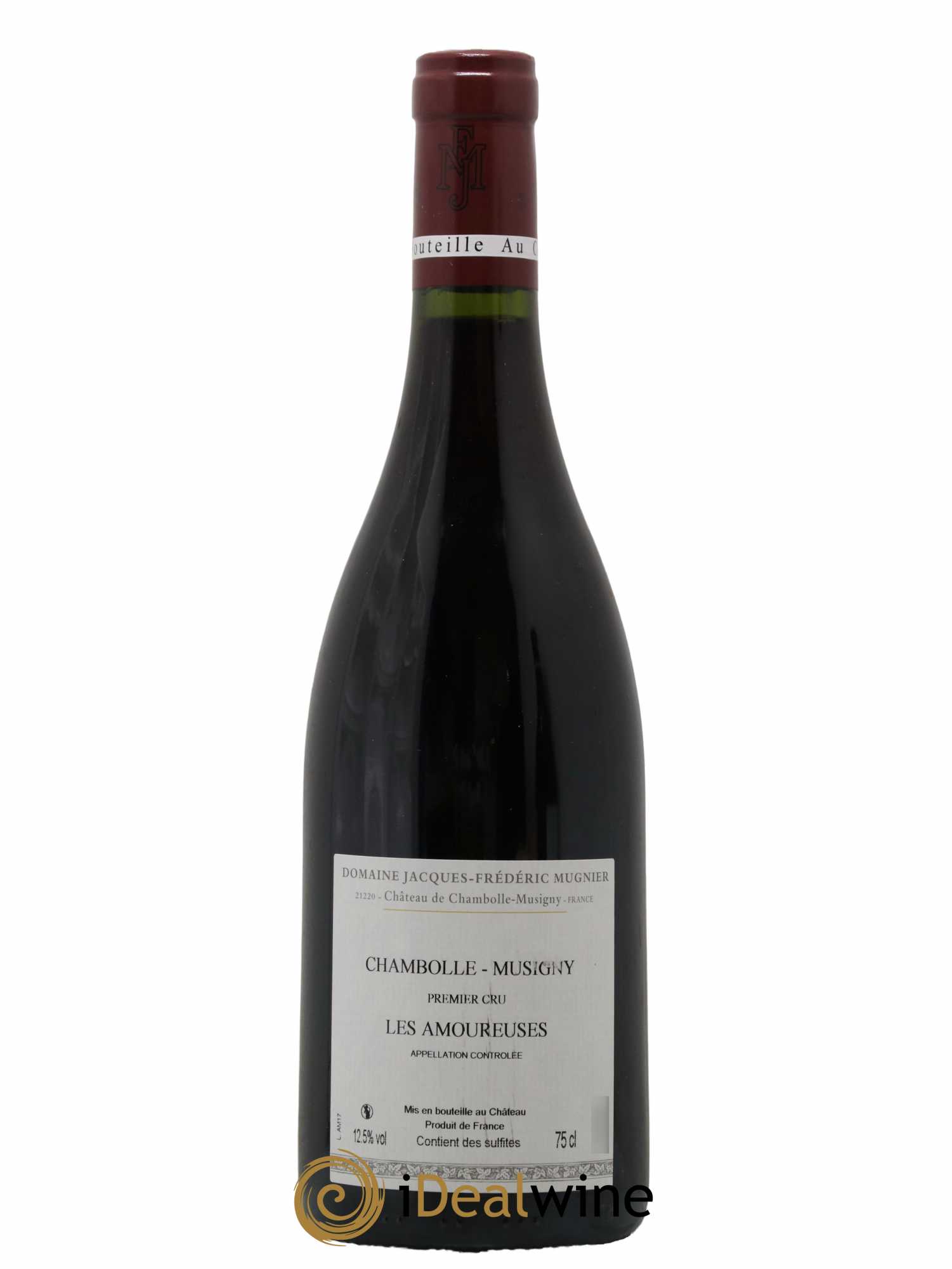 Chambolle-Musigny 1er Cru Les Amoureuses Jacques-Frédéric Mugnier 2017 - Lot de 1 bouteille - 1