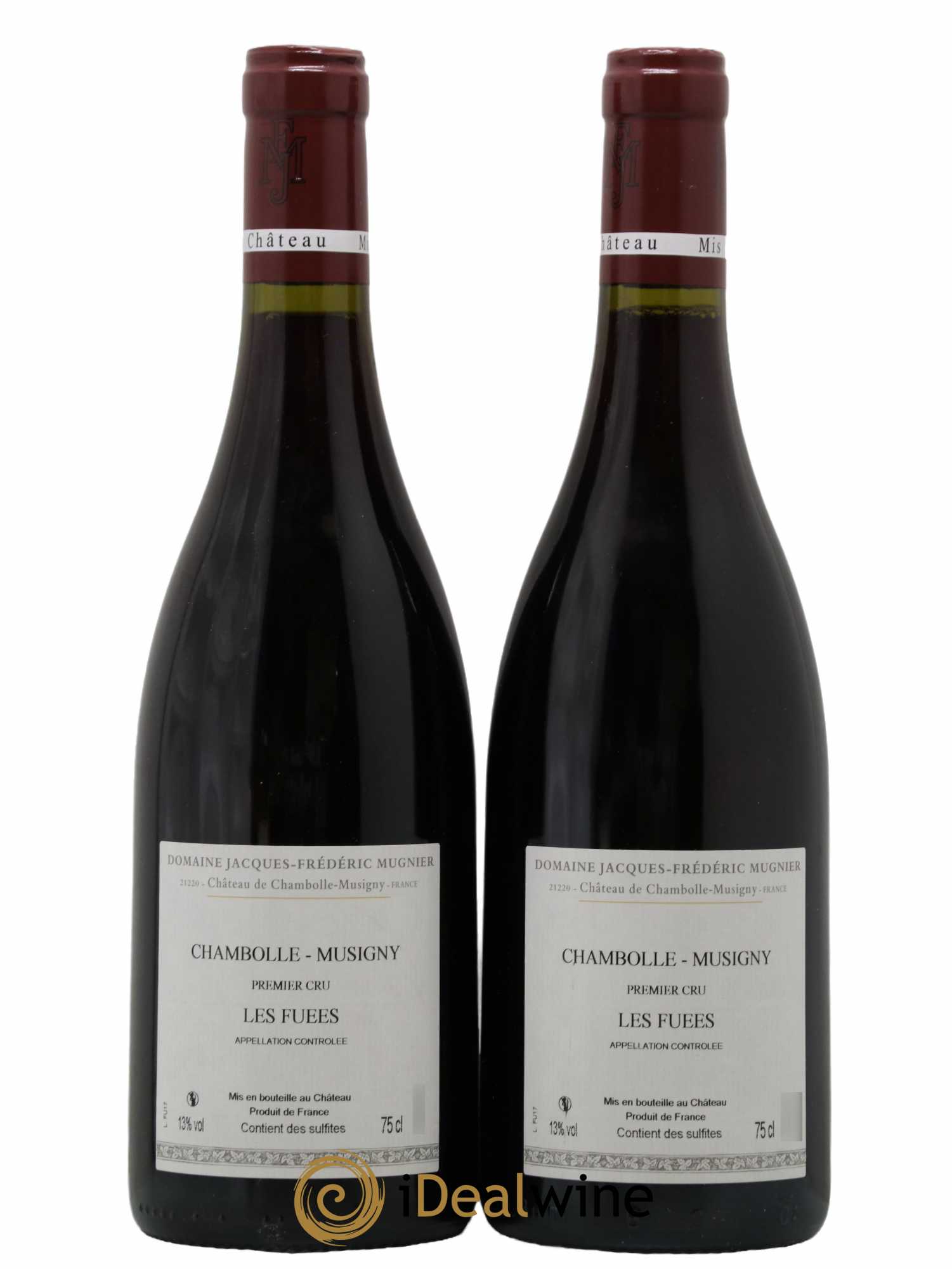 Chambolle-Musigny 1er Cru Les Fuées Jacques-Frédéric Mugnier 2017 - Lot de 2 bouteilles - 1